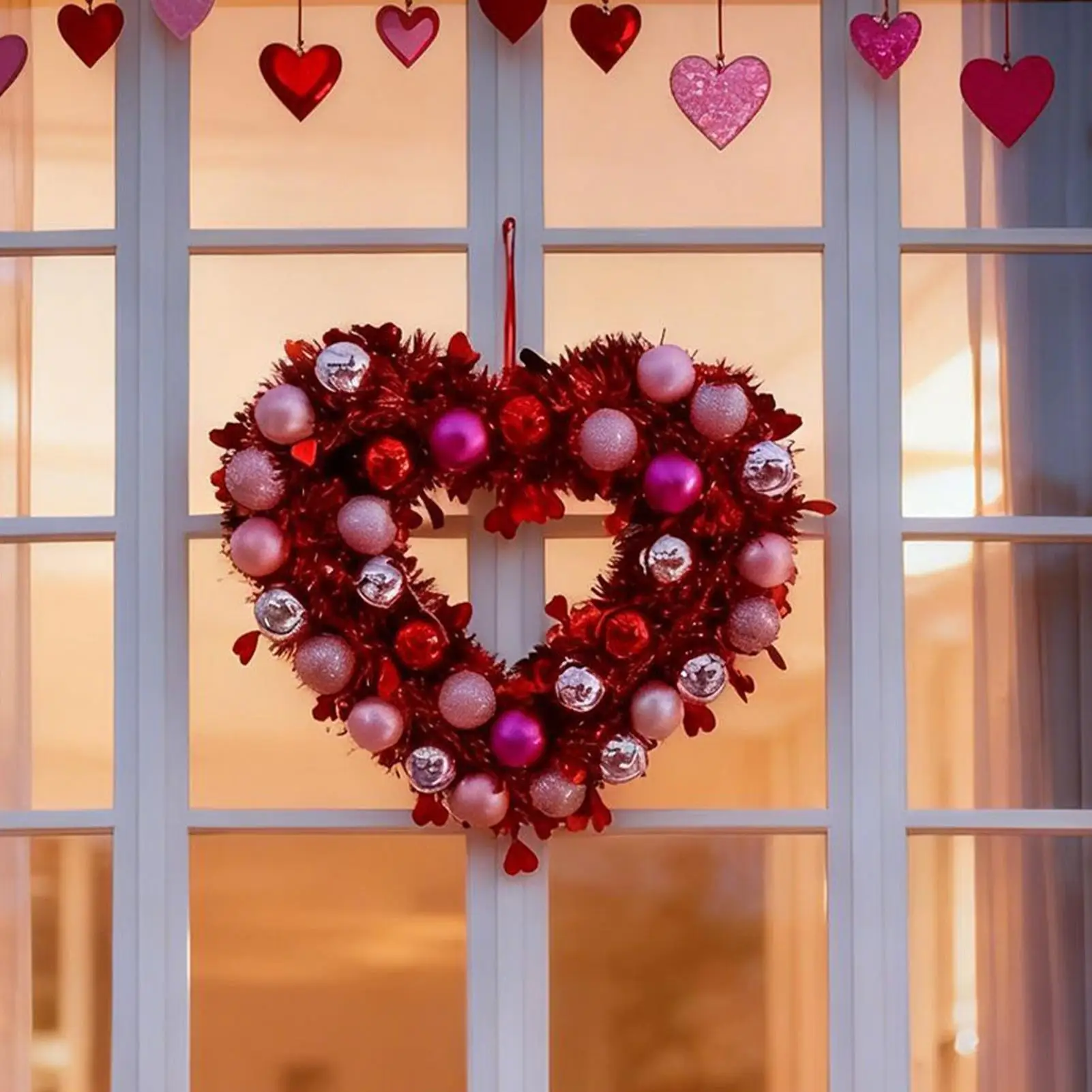 Венок в форме сердца, блестящая вывеска, гирлянда 12,2x14,2 дюйма, декор для двери на день Святого Валентина для свадебного торжества, сбор арки, гирлянда, лестница, прихожая
Венок в форме сердца, блестящая вывеска, гирлянда 12,2x14,2 дюйма, декор для двери на день Святого Валентина для свадебного торжества, сбор арки, гирлянда, лестница, прихожая