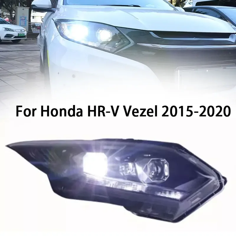 LED Headlights Assembly for Honda HR-V LED Headlight 2015-2020 Headlights HRV Vezel DRL Turn Signal High Beam Angel Eye Projecto
LED Headlights Assembly for Honda HR-V LED Headlight 2015-2020 Headlights HRV Vezel DRL Turn Signal High Beam Angel Eye Projecto