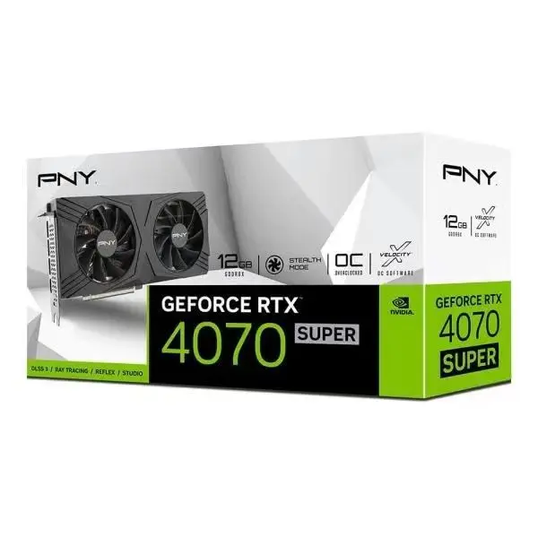 Hot Selling PNY GeForce RTX 4070 Super - 12GB Gaming Graphic Card Game Video Card Gpu
Hot Selling PNY GeForce RTX 4070 Super - 12GB Gaming Graphic Card Game Video Card Gpu