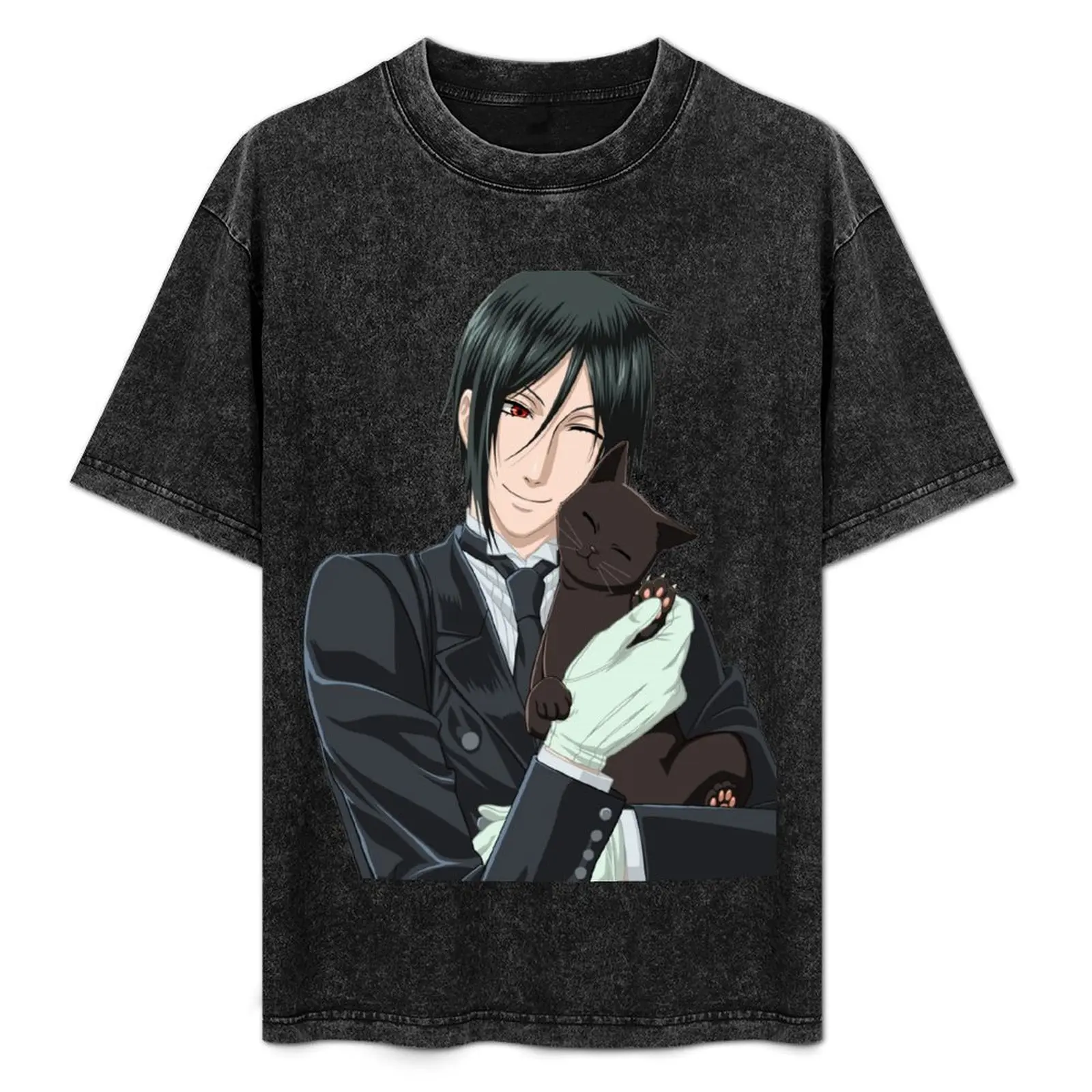 Black Butler T-Shirt Casual Graphic Print Tee
Black Butler T-Shirt Casual Graphic Print Tee