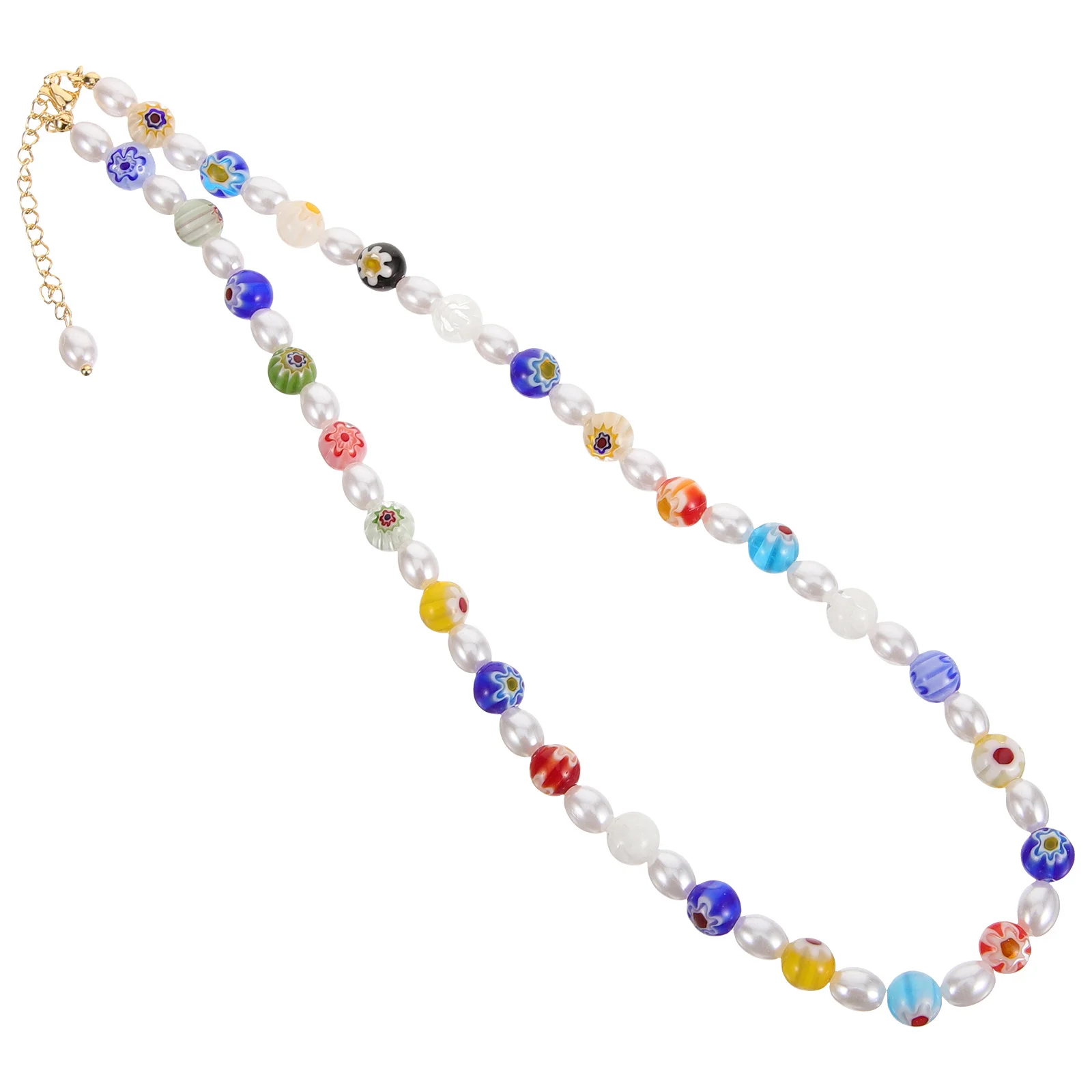 Beaded Necklace Women Glass Beads Round Design Artificial Pearl Elegant Jewelry for Various Dressing Styles Women Necklace 
Beaded Necklace Women Glass Beads Round Design Artificial Pearl Elegant Jewelry for Various Dressing Styles Women Necklace
