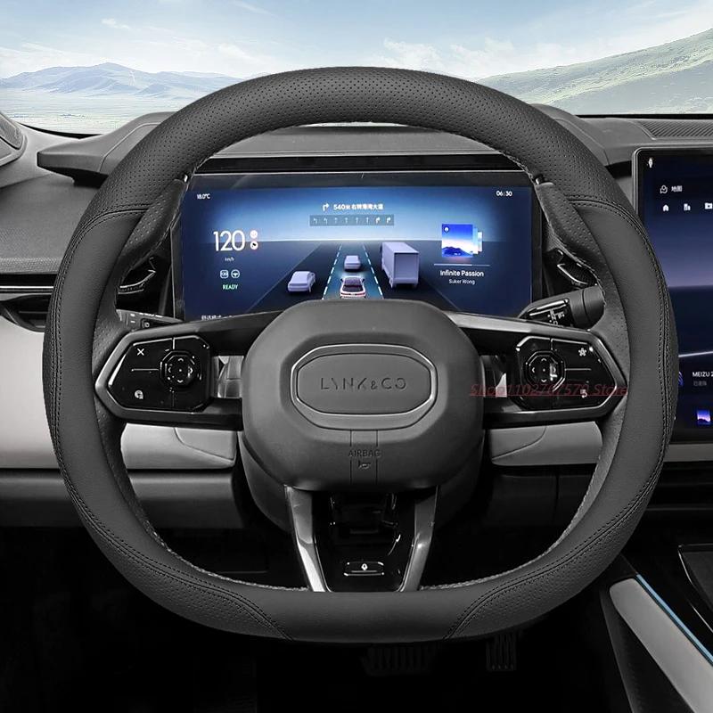 Для Lynk & Co 06 07 EMP 08 ультратонкий кожаный чехол на руль из наппа, четыре сезона, универсальные противоскользящие аксессуары для салона автомобиля
Для Lynk & Co 06 07 EMP 08 ультратонкий кожаный чехол на руль из наппа, четыре сезона, универсальные противоскользящие аксессуары для салона автомобиля