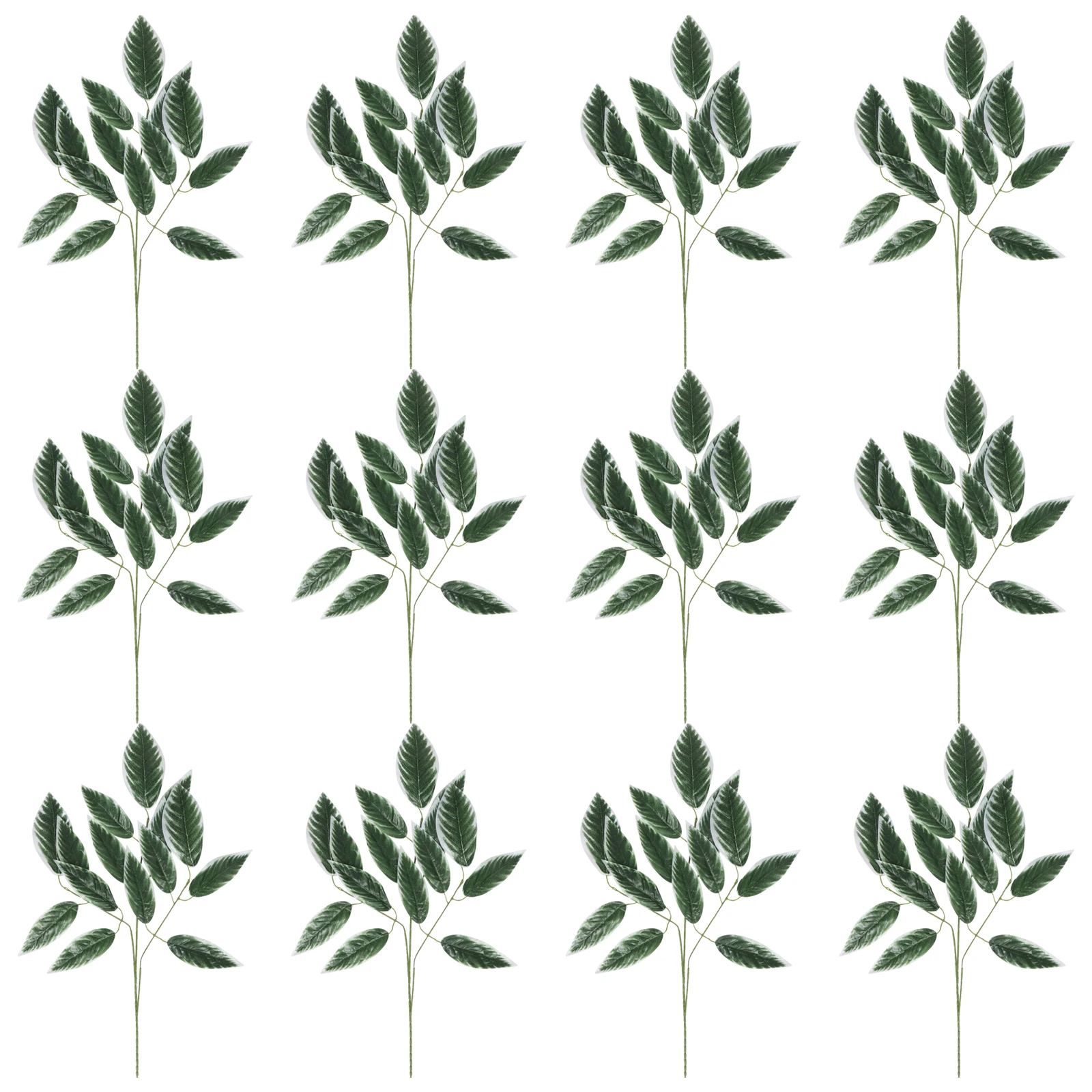 12 Pcs Simulated Leaf Decoration Greenery for Centerpieces Plant Artificial Tree Branches Plastic Faux Leaves
12 Pcs Simulated Leaf Decoration Greenery for Centerpieces Plant Artificial Tree Branches Plastic Faux Leaves