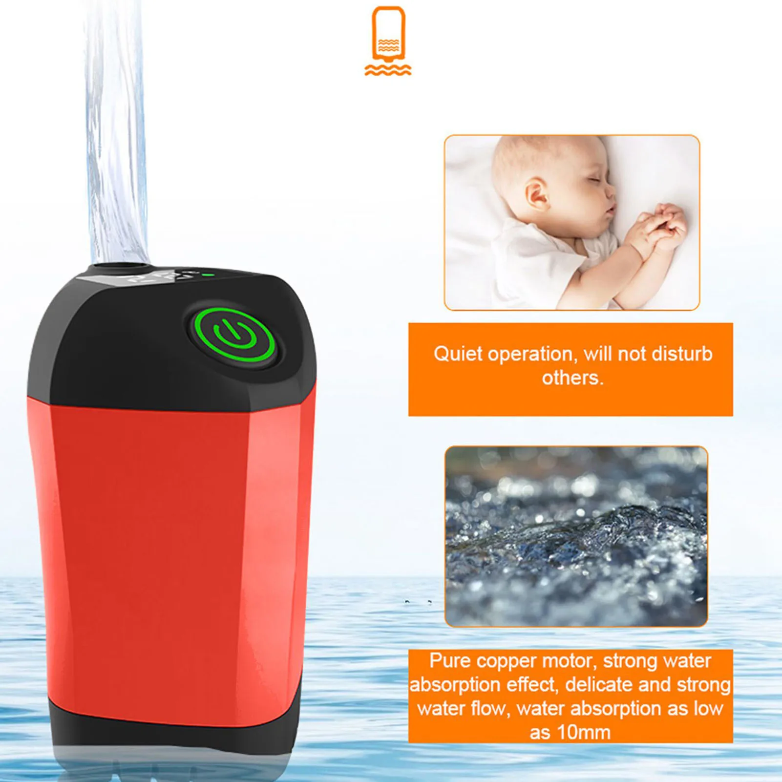 Portable Shower for Camping Electric Shower Pump IPX7 Water Resistant with Digital Display for Camping Hiking Backpacking Travel 
Portable Shower for Camping Electric Shower Pump IPX7 Water Resistant with Digital Display for Camping Hiking Backpacking Travel