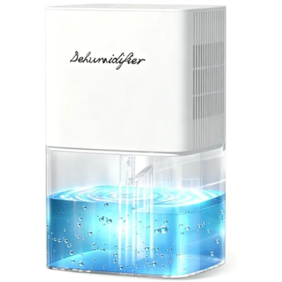 Dehumidifier 1657ML 58OZ Small Dehumidifier for Home 230 Ft² Safety Dehumidifiers Adjustable 10 Color Lights 5 Timers 3 Setting
Dehumidifier 1657ML 58OZ Small Dehumidifier for Home 230 Ft² Safety Dehumidifiers Adjustable 10 Color Lights 5 Timers 3 Setting