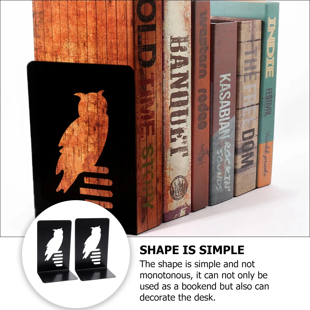 Owl Bookends Stoppers Simple Design Material Ideal Study Bedroom Library Office Home Decorative Desk ganizer Books
Owl Bookends Stoppers Simple Design Material Ideal Study Bedroom Library Office Home Decorative Desk ganizer Books