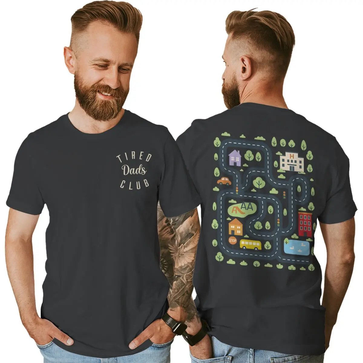 "Tired Dads Club" Fun Theme Print T Shirt Men Fashion Father's Day Gifts Tops Male Short Sleeve Papa Crew Neck Man Streetwear
"Tired Dads Club" Fun Theme Print T Shirt Men Fashion Father's Day Gifts Tops Male Short Sleeve Papa Crew Neck Man Streetwear