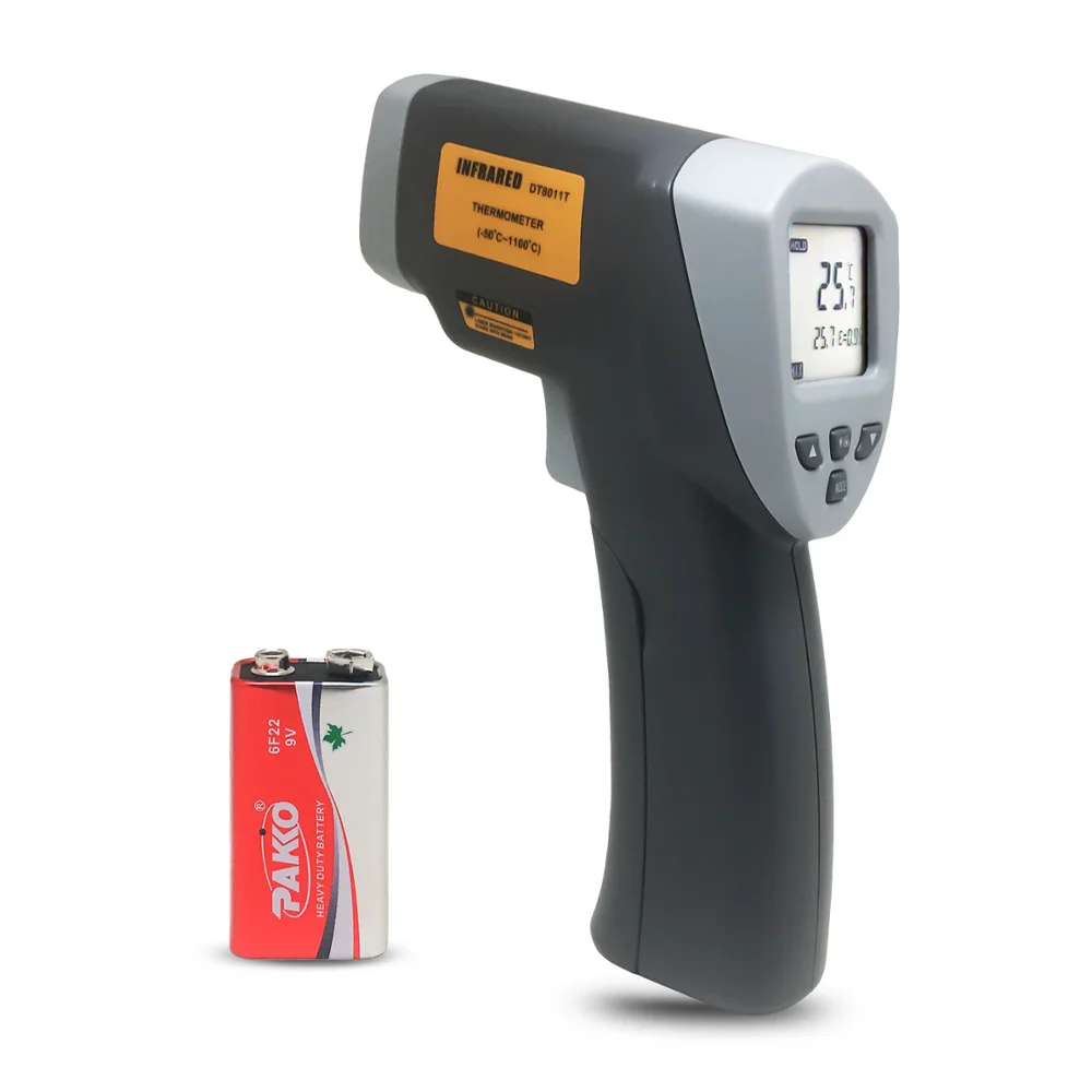 DT8011T 30:1 infrared ir thermometer -50~1100C 2012F digital handheld infrared thermometer
DT8011T 30:1 infrared ir thermometer -50~1100C 2012F digital handheld infrared thermometer