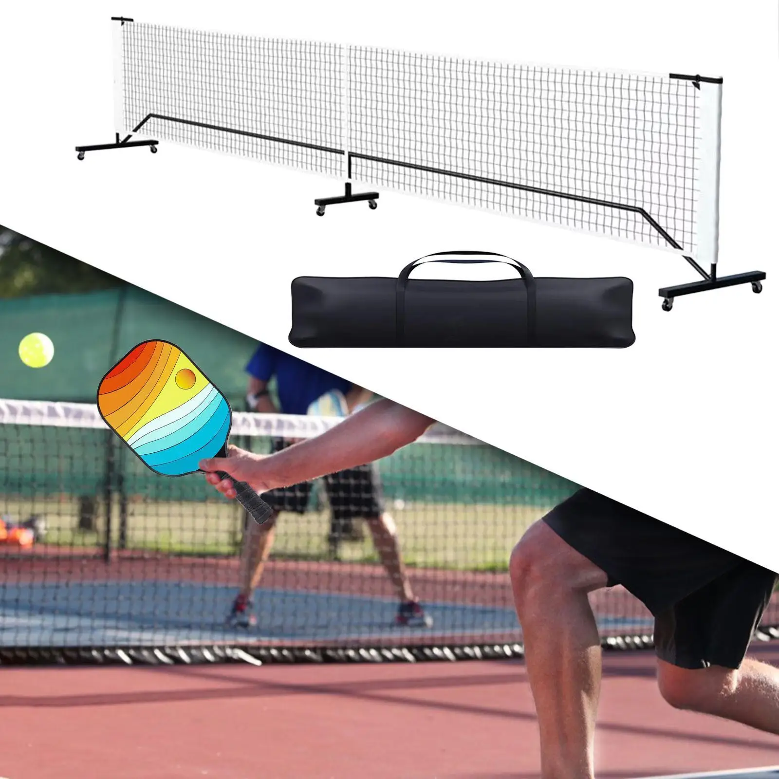 Портативная сетка для бадминтона Pickleball с сумкой для переноски 22 фута, спортивная сетка для тенниса для пиклебола, тренировок, тенниса, заднего двора
Портативная сетка для бадминтона Pickleball с сумкой для переноски 22 фута, спортивная сетка для тенниса для пиклебола, тренировок, тенниса, заднего двора