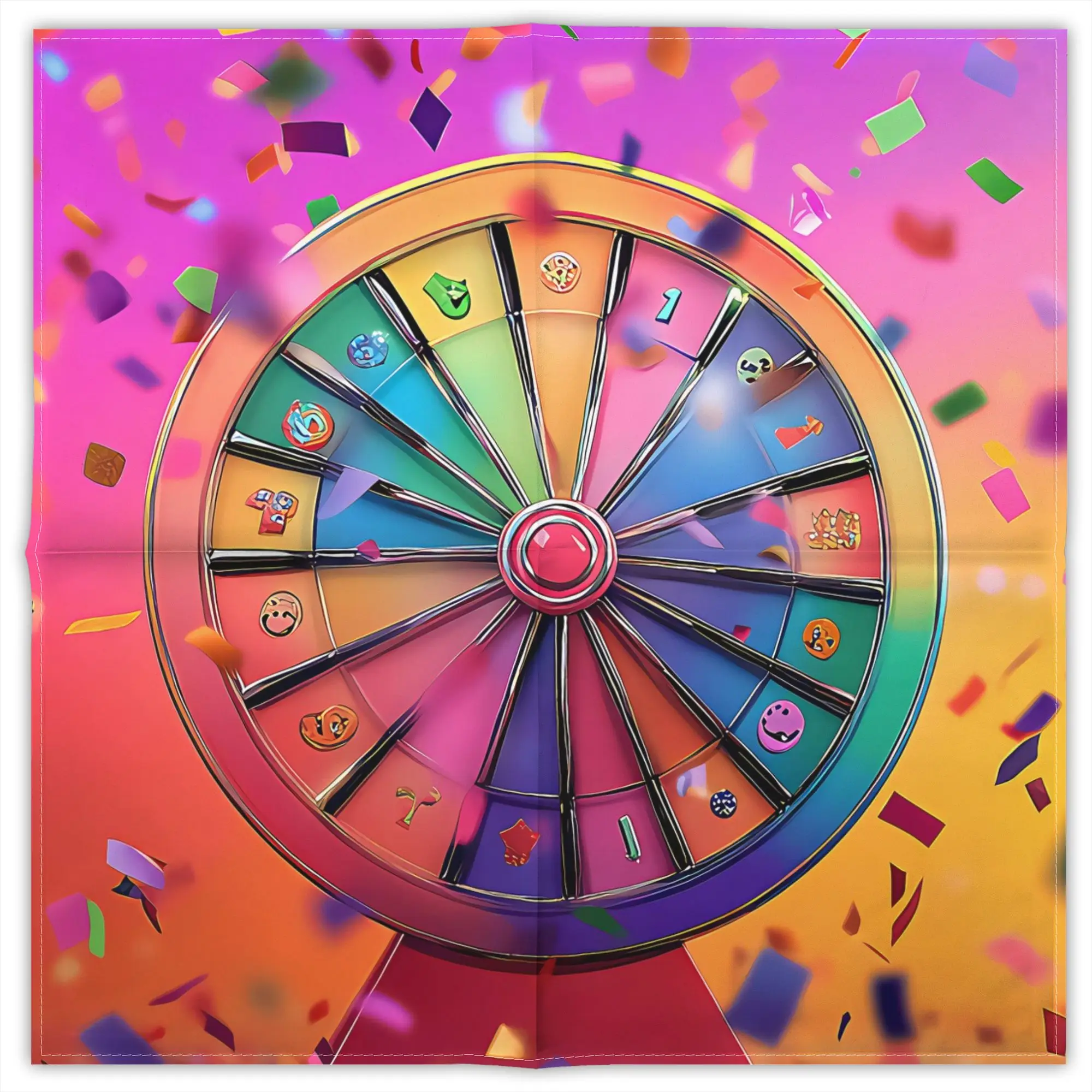 Wheel of Fortune Compass Fashion Square Scarf Decorative Polyester Printed Daily
Wheel of Fortune Compass Fashion Square Scarf Decorative Polyester Printed Daily