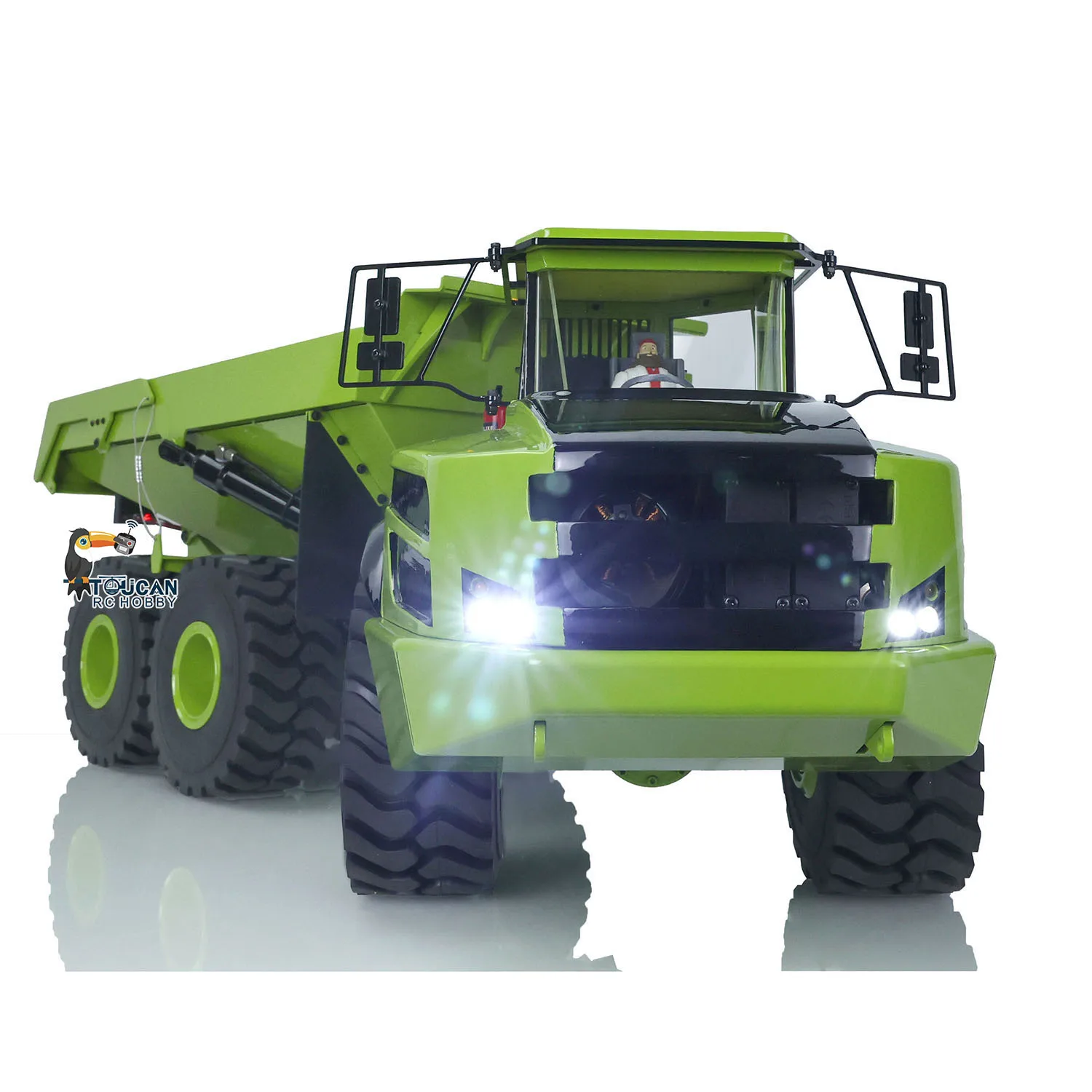 XDRC A40G 1/14 RC Hydraulic Articulated Truck 6*6 Metal Lifting Dumper Tipper RTR Remote Control Machine Vehicle Light Sound
XDRC A40G 1/14 RC Hydraulic Articulated Truck 6*6 Metal Lifting Dumper Tipper RTR Remote Control Machine Vehicle Light Sound