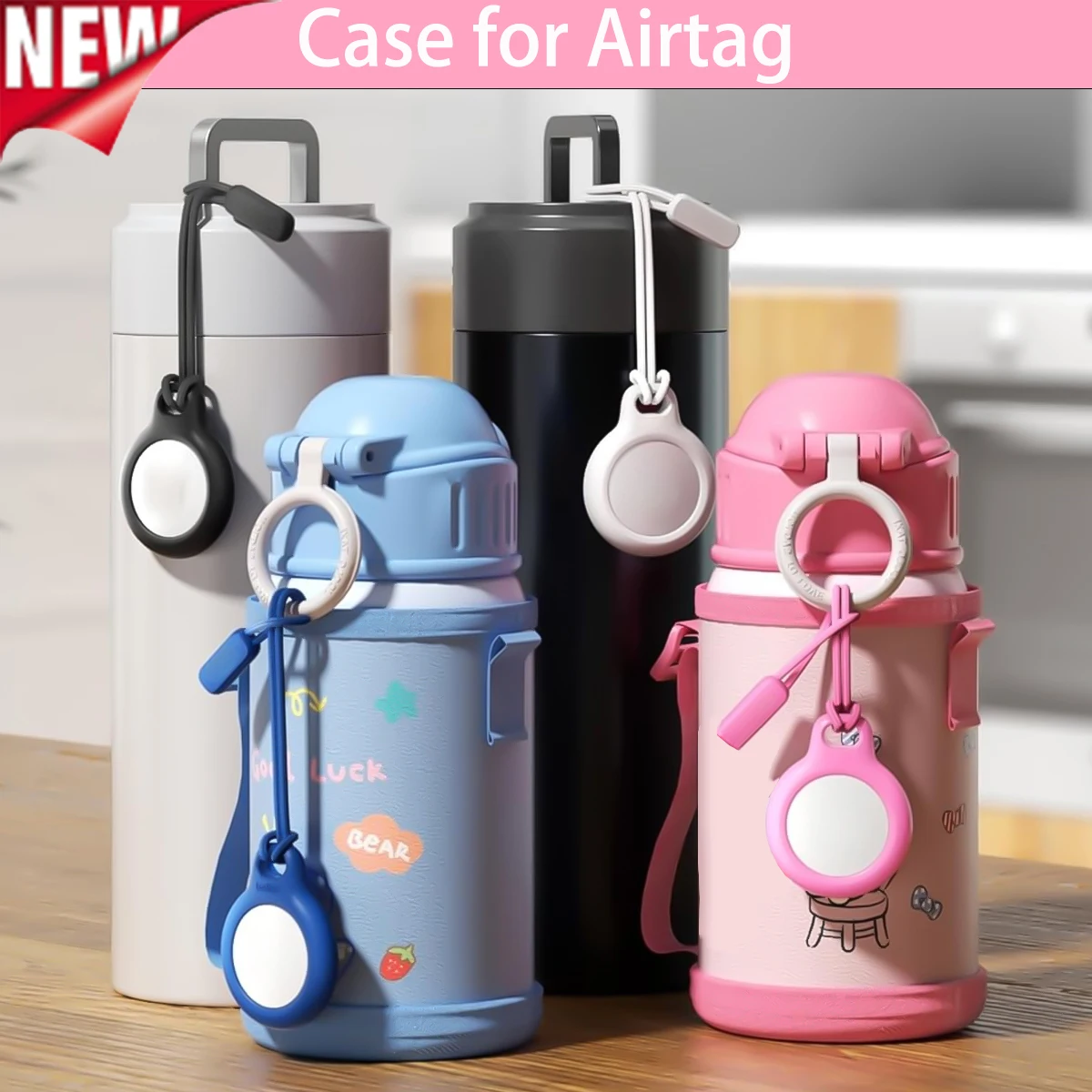 NEW Case for Apple Airtags Protective Cover Bumper Tracker Anti-scratch Keychain Air Tags Cover Anti-Lost Keychain Case
NEW Case for Apple Airtags Protective Cover Bumper Tracker Anti-scratch Keychain Air Tags Cover Anti-Lost Keychain Case