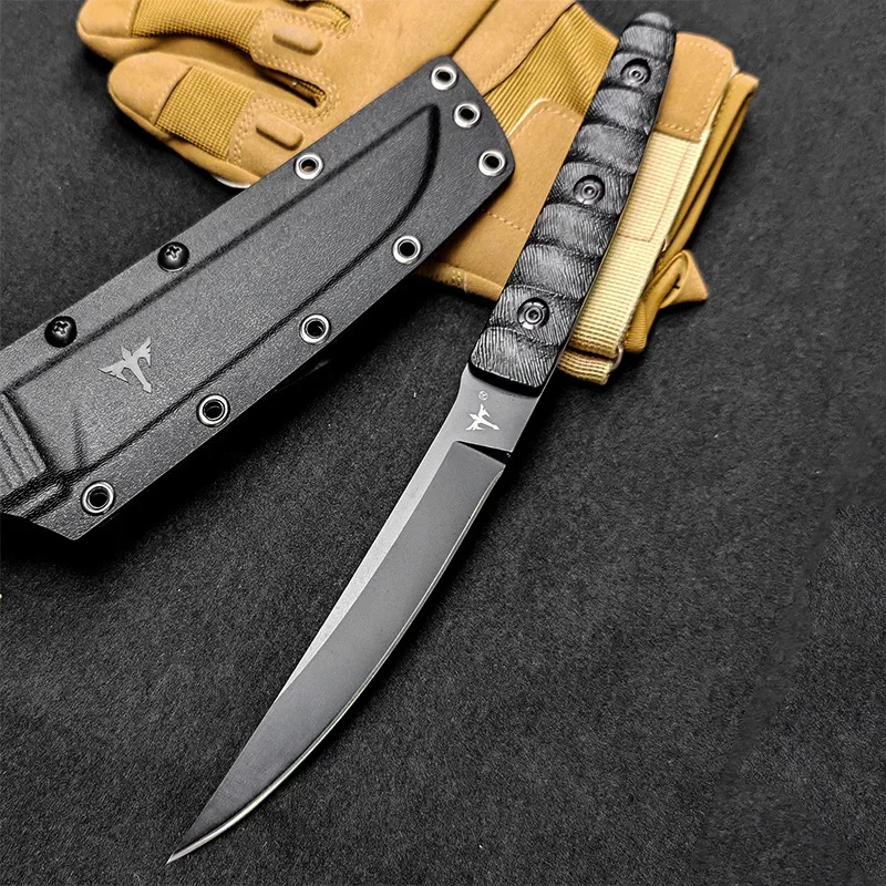 Прямой нож для выживания на открытом воздухе, портативный инструмент высокой твердости, тактика выживания для самообороны, многоцелевой нож для дикой природы
Прямой нож для выживания на открытом воздухе, портативный инструмент высокой твердости, тактика выживания для самообороны, многоцелевой нож для дикой природы