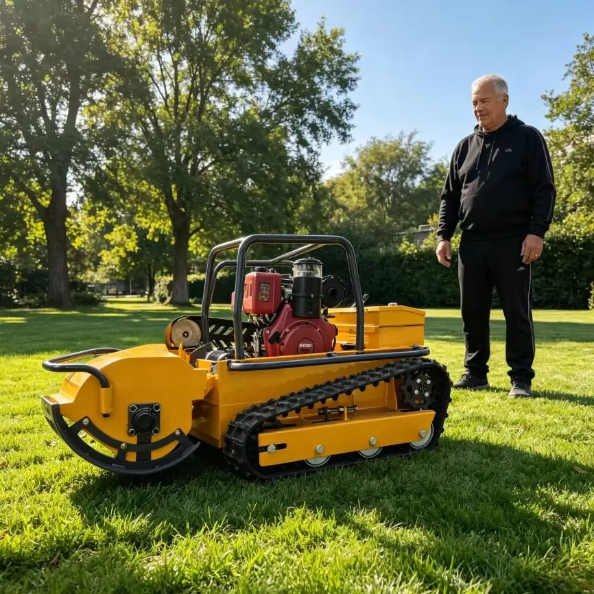 ZNW-800Y 800mm Wireless Heavy Duty Diesel Chain Lawn Mower Industrial Grade Remote Control High Power All Terrain Durable Agricu
ZNW-800Y 800mm Wireless Heavy Duty Diesel Chain Lawn Mower Industrial Grade Remote Control High Power All Terrain Durable Agricu