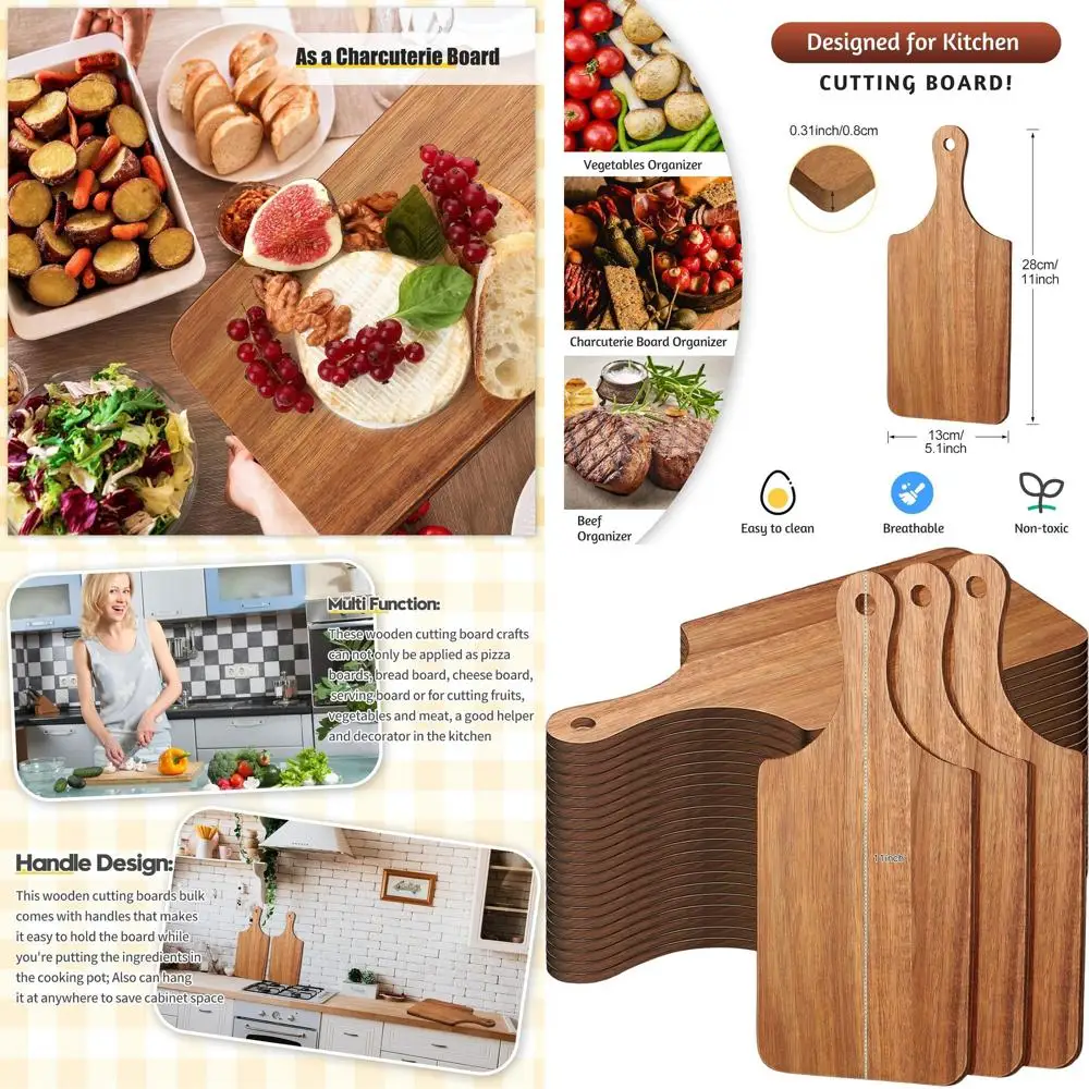 Set of 24 Acacia Mini Chopping Boards, 11x5 Inches, Ideal for Engraving, Charcuterie, Wedding, and Housewarming Gifts
Set of 24 Acacia Mini Chopping Boards, 11x5 Inches, Ideal for Engraving, Charcuterie, Wedding, and Housewarming Gifts