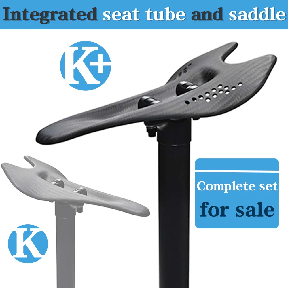 Ergonomic Full Carbon Integrated Saddle Seatpost Ultra Light for Road/Gravel/MTB Comfort Riding,27.2/30.8/31.6MM, bicycle parts
Ergonomic Full Carbon Integrated Saddle Seatpost Ultra Light for Road/Gravel/MTB Comfort Riding,27.2/30.8/31.6MM, bicycle parts