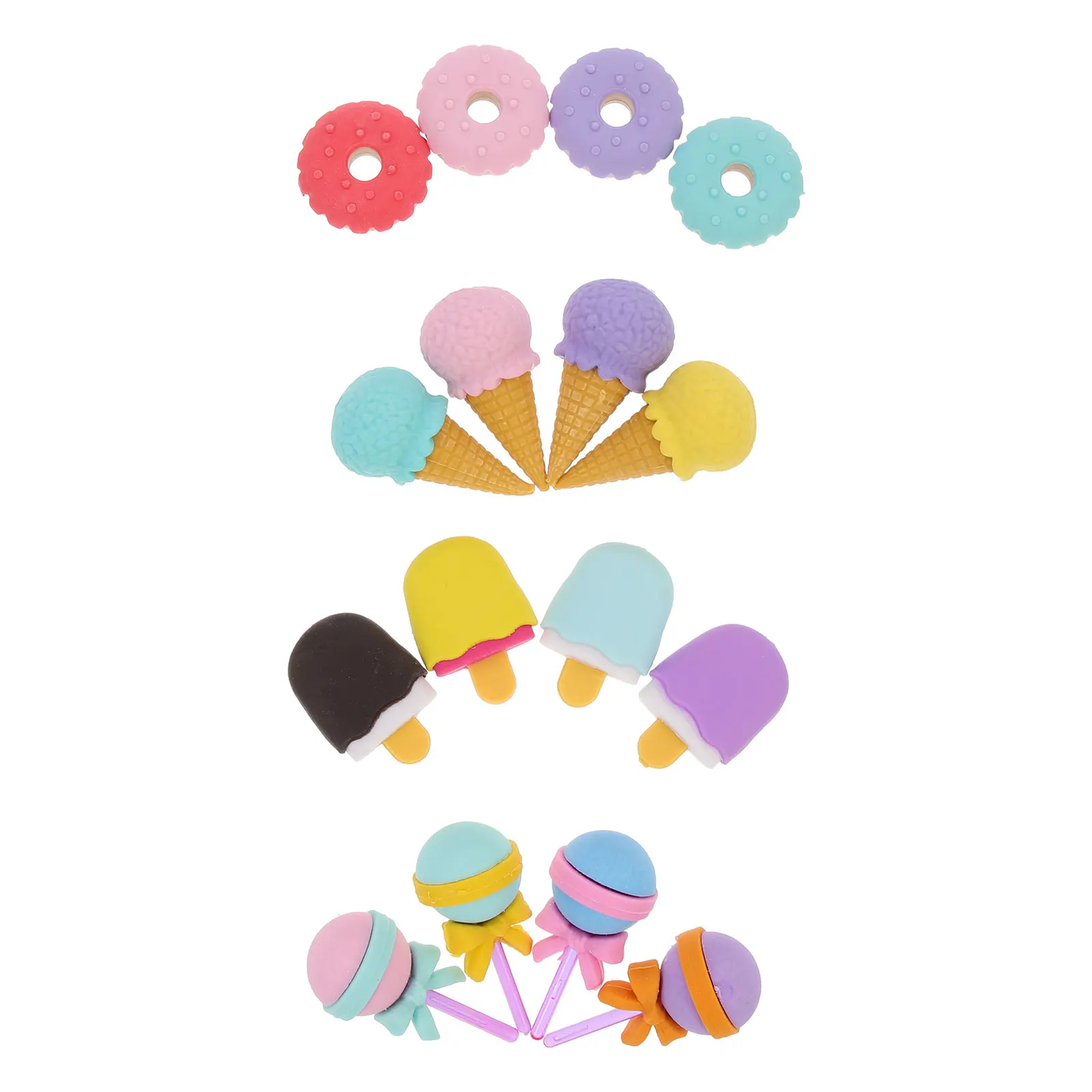 16pcs Dessert Eraser Cute Kawaii School Supplies Safe Materials Children Erasers Adorable Cartoon Drawing Student Gifts
16pcs Dessert Eraser Cute Kawaii School Supplies Safe Materials Children Erasers Adorable Cartoon Drawing Student Gifts