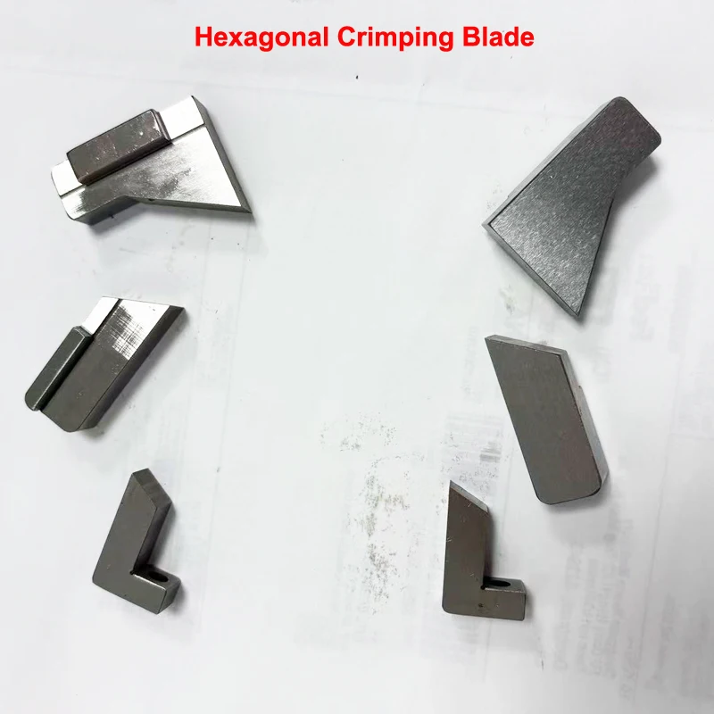 Crimping Blade for Hexagon Crimping Aplicator Hexagonal Crimping Tool Knives Interchangeable for Terminal Crimping Applicator
Crimping Blade for Hexagon Crimping Aplicator Hexagonal Crimping Tool Knives Interchangeable for Terminal Crimping Applicator