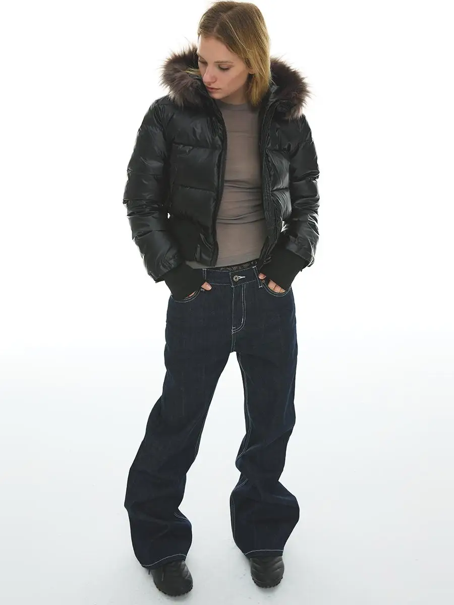 Теплый пуховик с капюшоном Jaet, женский воротник из искусственного меха, водка, эльфы, локонический Sle Thiened Long Sve, застежка-молния
Теплый пуховик с капюшоном Jaet, женский воротник из искусственного меха, водка, эльфы, локонический Sle Thiened Long Sve, застежка-молния