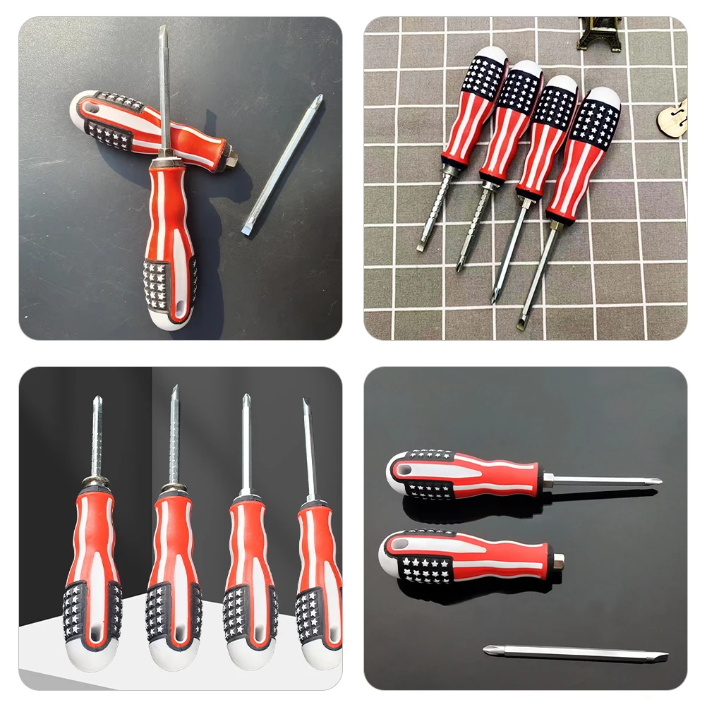 Magnetic Slotted Cross Screwdriver Flat Heads Tool Portable Hand Tools Multi Function Repair Kit Lightweight Durable Plastic
Magnetic Slotted Cross Screwdriver Flat Heads Tool Portable Hand Tools Multi Function Repair Kit Lightweight Durable Plastic