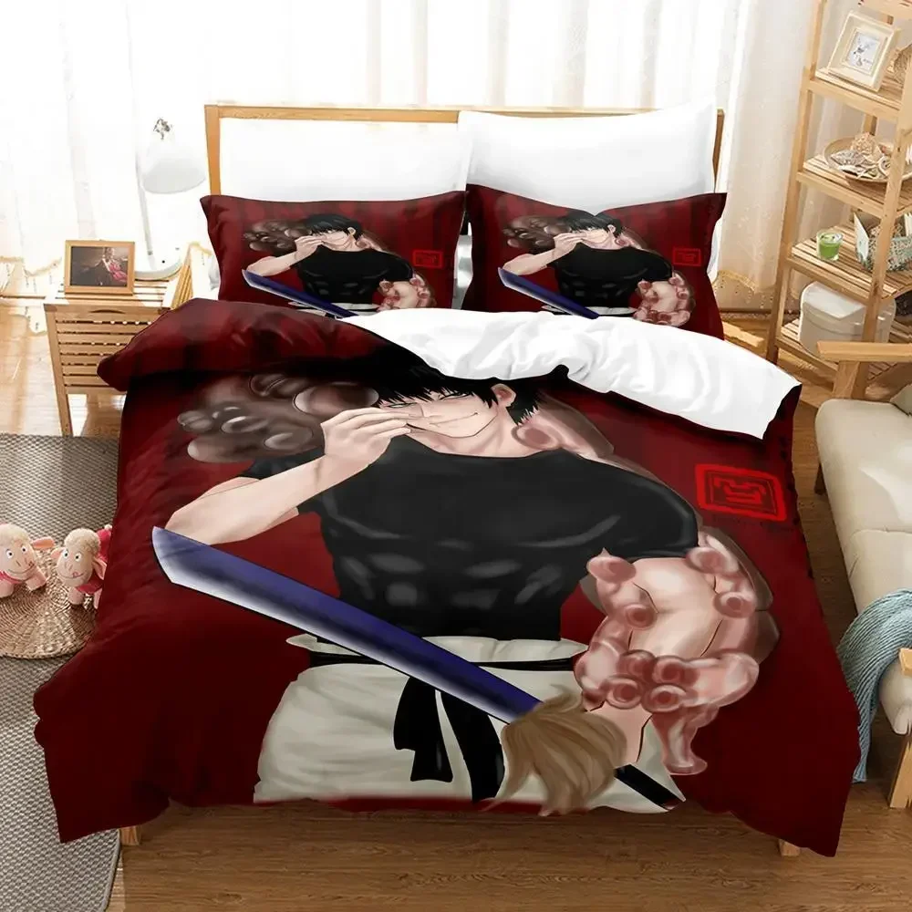 New Toji Fushiguro Jujutsu Kaisen Bedding Set Single Twin Full Queen King Size Bed Set Aldult Kid Bedroom Duvet cover Sets Anime
New Toji Fushiguro Jujutsu Kaisen Bedding Set Single Twin Full Queen King Size Bed Set Aldult Kid Bedroom Duvet cover Sets Anime