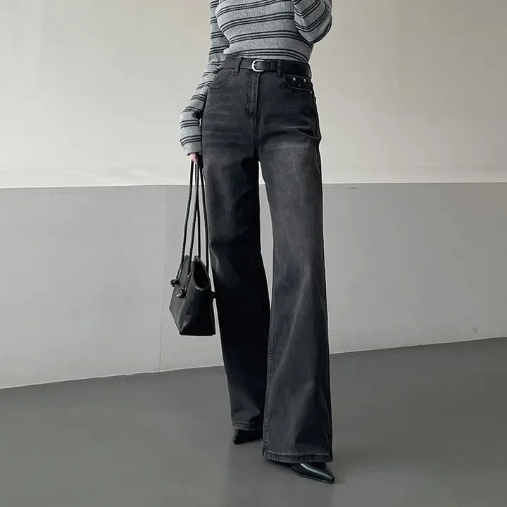 2026 New Chic Straight Leg Jeans High Waist Wide Leg Loose Fit Slimming Versatile Long Pants Ladies High Waist Polyester Fiber
2026 New Chic Straight Leg Jeans High Waist Wide Leg Loose Fit Slimming Versatile Long Pants Ladies High Waist Polyester Fiber