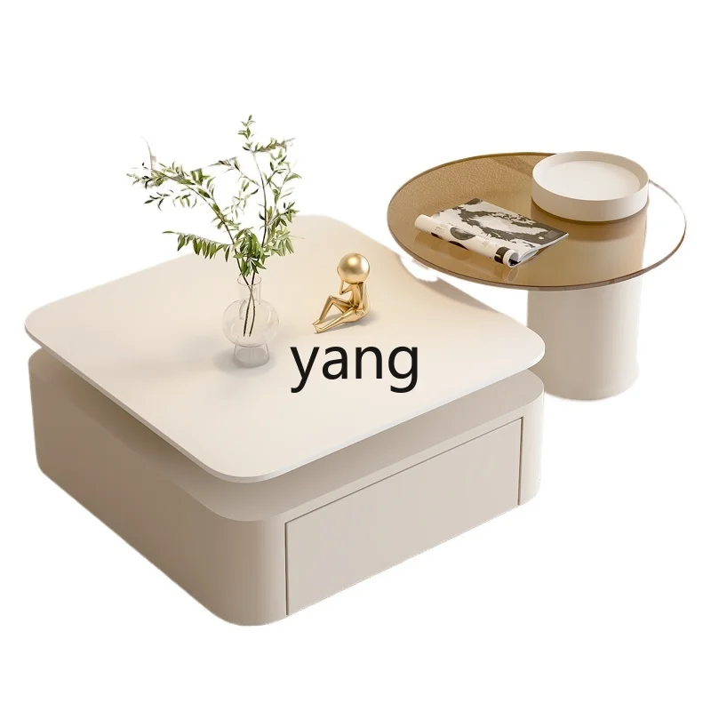 LMM square rock slab tea table multi-functional modern high-end glass edge table combination
LMM square rock slab tea table multi-functional modern high-end glass edge table combination
