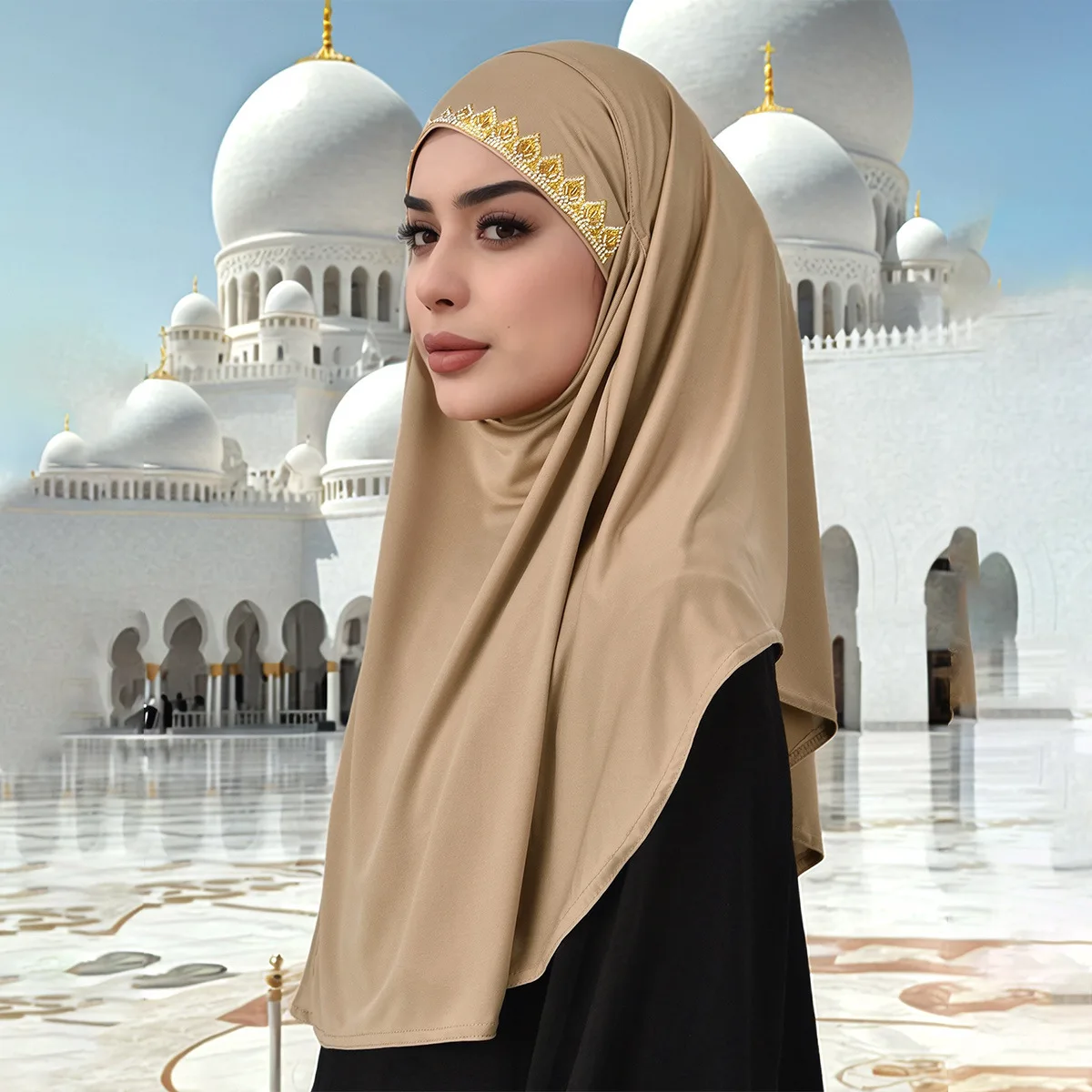 Diamonds Instant Hijab Muslim Women Scarf Turban Amira Pull On Headscarf Islam Pray Hijabs Shawl Face Veil Strap Niqab Headwrap
Diamonds Instant Hijab Muslim Women Scarf Turban Amira Pull On Headscarf Islam Pray Hijabs Shawl Face Veil Strap Niqab Headwrap