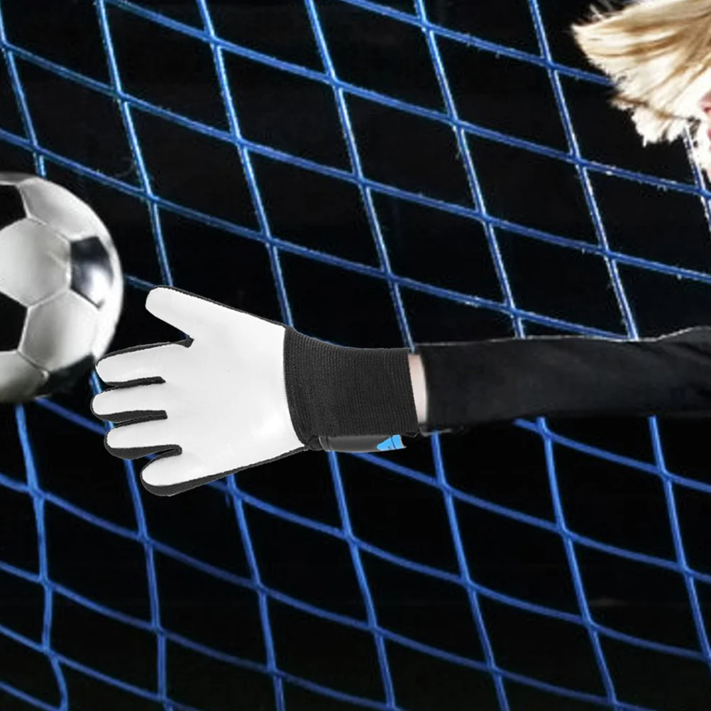 Children and Youth Goalkeeper Gloves Pu Latex Non-slip Protective Football 1 Pair (blue Size 5) Training Anti-slide Soccer
Children and Youth Goalkeeper Gloves Pu Latex Non-slip Protective Football 1 Pair (blue Size 5) Training Anti-slide Soccer