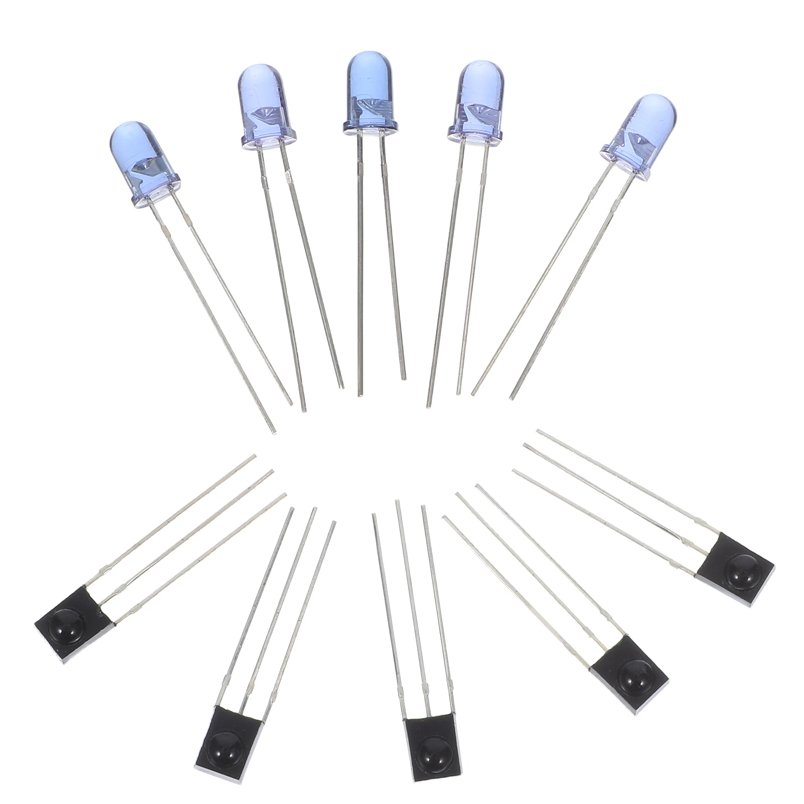5Set Infrared Receiver Hs0038b Ir Diodes Ir System Compatible 38khz 18-20m Remote Control Application Infrared Receiver 
5Set Infrared Receiver Hs0038b Ir Diodes Ir System Compatible 38khz 18-20m Remote Control Application Infrared Receiver