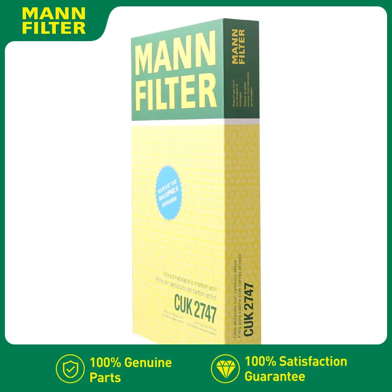 MANN FILTER AC Carbon Air Filter for Land Rover Discovery 2013-2017 L319 CUK2747 JKR 500020 JKR 500010 LR 023977
MANN FILTER AC Carbon Air Filter for Land Rover Discovery 2013-2017 L319 CUK2747 JKR 500020 JKR 500010 LR 023977