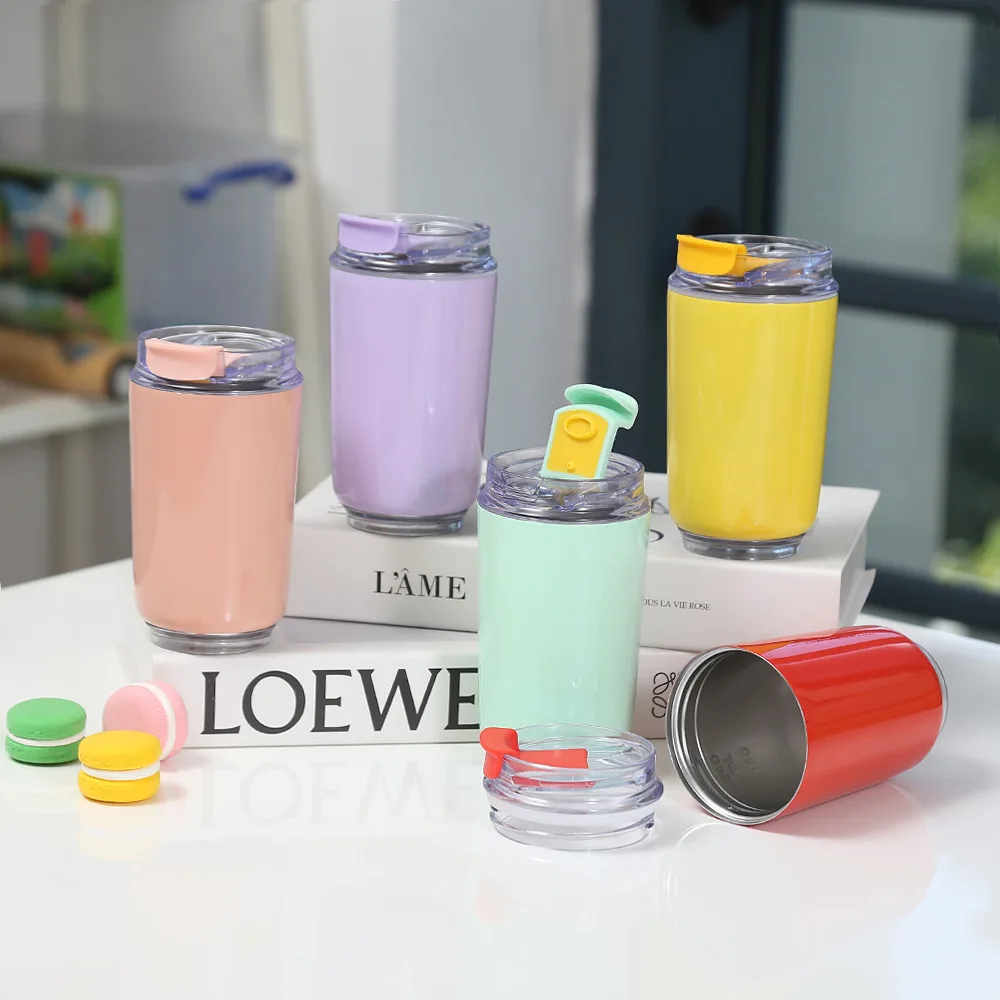 Colors Paint Coffee Mug Hot/Cool Thermos Stainless Steel Double Wall 10oz Coffee Vacuum Flask
Colors Paint Coffee Mug Hot/Cool Thermos Stainless Steel Double Wall 10oz Coffee Vacuum Flask