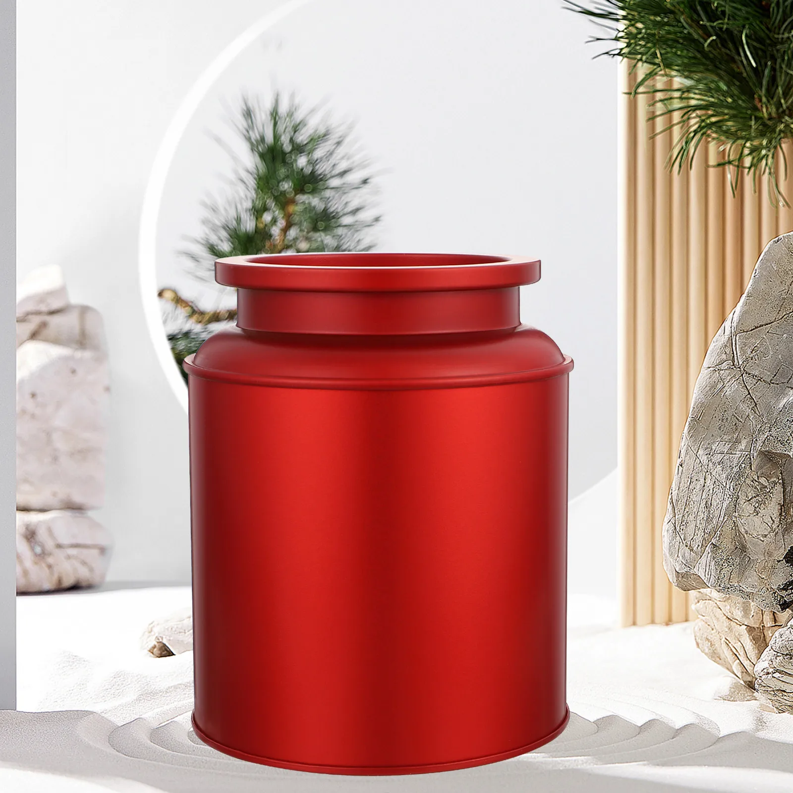 Tea Unique Design Jar Container Storage Tins Reusable Canister Tinplate Airtight
Tea Unique Design Jar Container Storage Tins Reusable Canister Tinplate Airtight