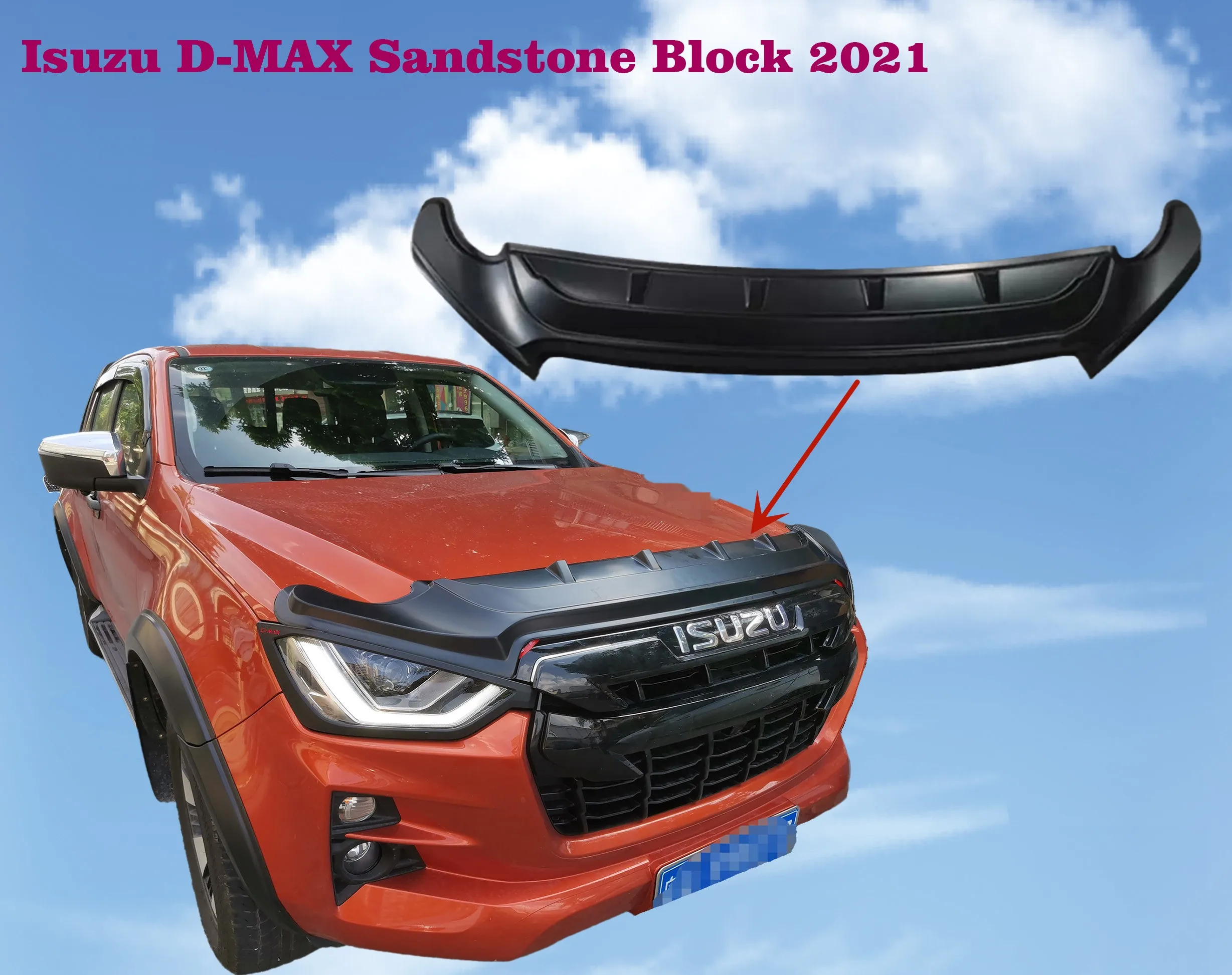 Isuzu D-MAX sand Block Applicable year 2021 Cover front bug block matte black protective plate factory direct
Isuzu D-MAX sand Block Applicable year 2021 Cover front bug block matte black protective plate factory direct
