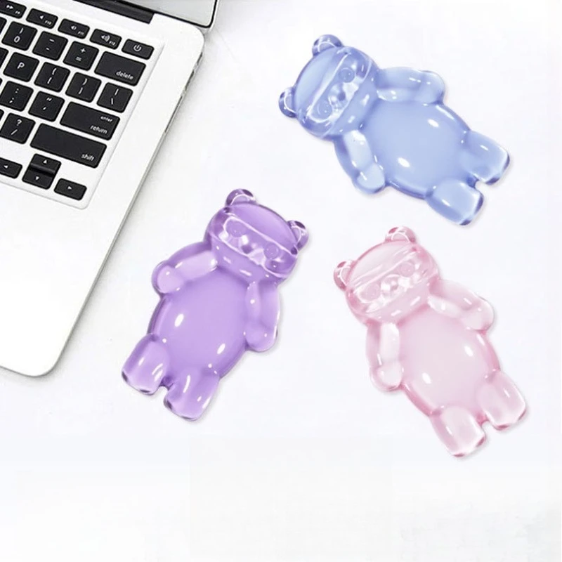 Little Bear Transparent Mouse Pad Hand Rest Heart Kawaii Summer Comfort Silicone Mouse Wrist Rest Non-Slip Hand Rest Desk Pad
Little Bear Transparent Mouse Pad Hand Rest Heart Kawaii Summer Comfort Silicone Mouse Wrist Rest Non-Slip Hand Rest Desk Pad