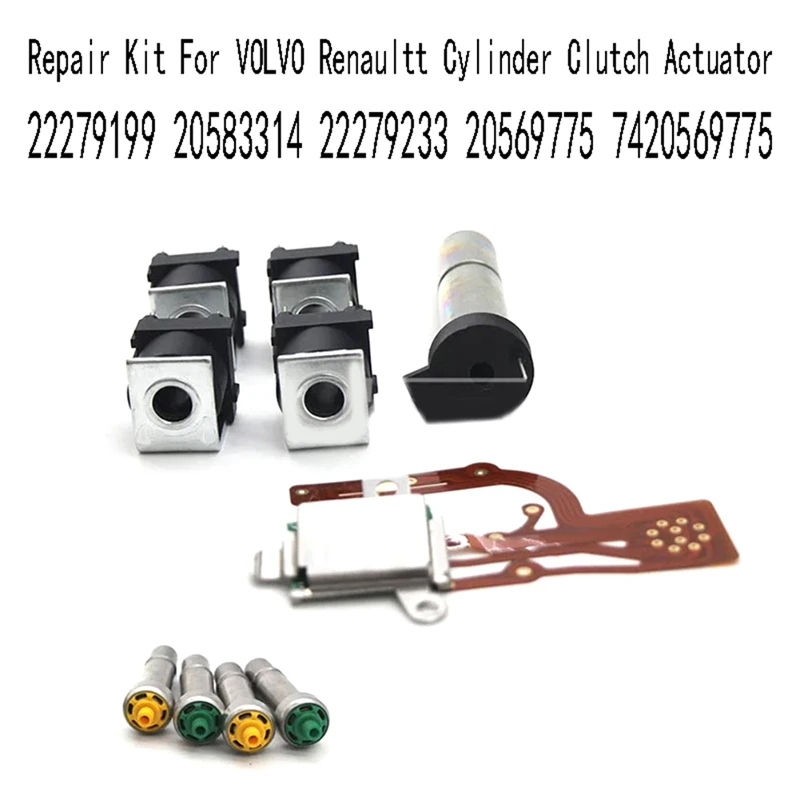 Repair Kit for VOLVO Cylinder Clutch Actuator Renault Clutch Servo 22279199 20583314 22279233 20569775 7420569775
Repair Kit for VOLVO Cylinder Clutch Actuator Renault Clutch Servo 22279199 20583314 22279233 20569775 7420569775