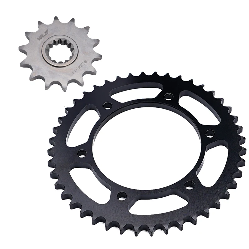 14T 44T 525 Model Motorcycle Front Rear Sprocket For Benelli Leoncino 500 Trail 17-25 TRK502X Euro 5
14T 44T 525 Model Motorcycle Front Rear Sprocket For Benelli Leoncino 500 Trail 17-25 TRK502X Euro 5