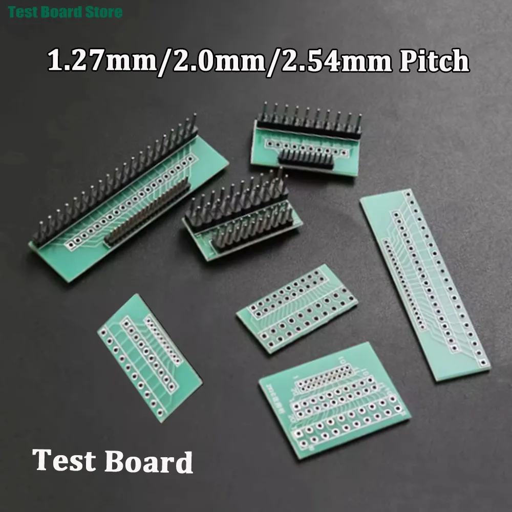 1piece 1.27mm 2.0mm 2.54mm Pitch Transfer Plate Converter Single Double Row Pin PCB Adapter Board
1piece 1.27mm 2.0mm 2.54mm Pitch Transfer Plate Converter Single Double Row Pin PCB Adapter Board