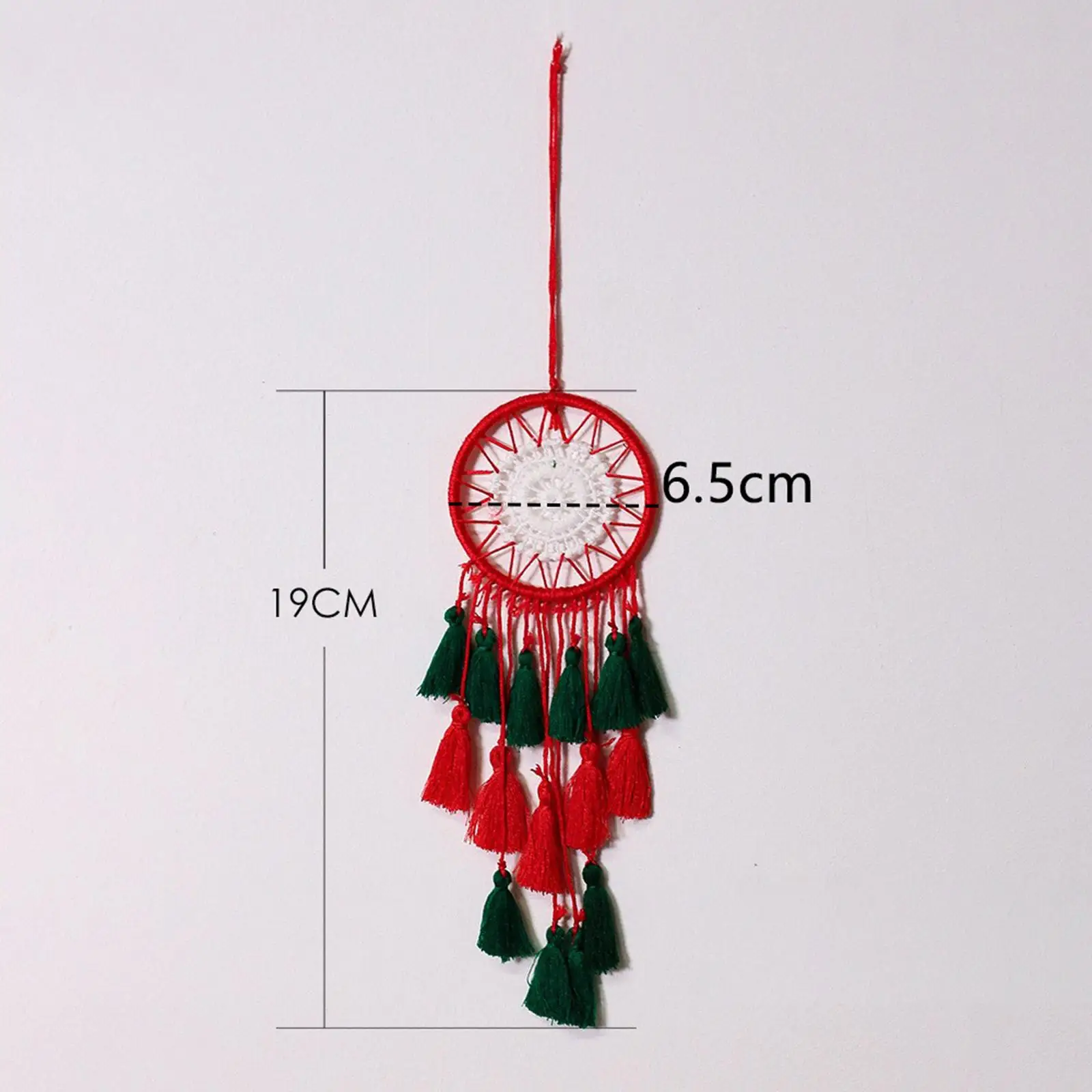 Christmas Dream Catcher Boho Cotton Wall Hanging Ornament Home Decor for Bedroom Living Room Nursery
Christmas Dream Catcher Boho Cotton Wall Hanging Ornament Home Decor for Bedroom Living Room Nursery