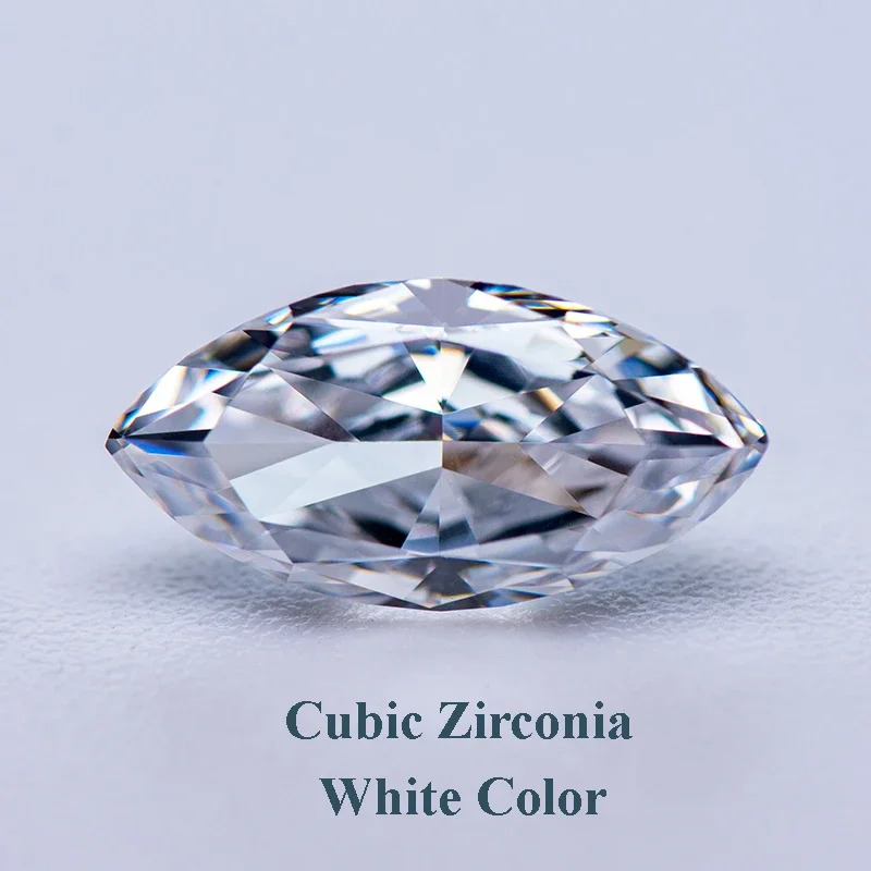 Cubic Zirconia Crushed Ice Cut White Color Marquise Shape Charms Beads for Diy Jewelry Making Earrings Materials No Certificate
Cubic Zirconia Crushed Ice Cut White Color Marquise Shape Charms Beads for Diy Jewelry Making Earrings Materials No Certificate