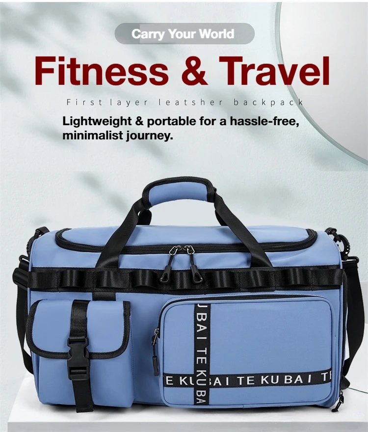 Multifunctional Casual Travel Bag Large Capacity Gym Bag Multifunctional Sports Backpack Independent Shoe Compartment Unisex
Multifunctional Casual Travel Bag Large Capacity Gym Bag Multifunctional Sports Backpack Independent Shoe Compartment Unisex