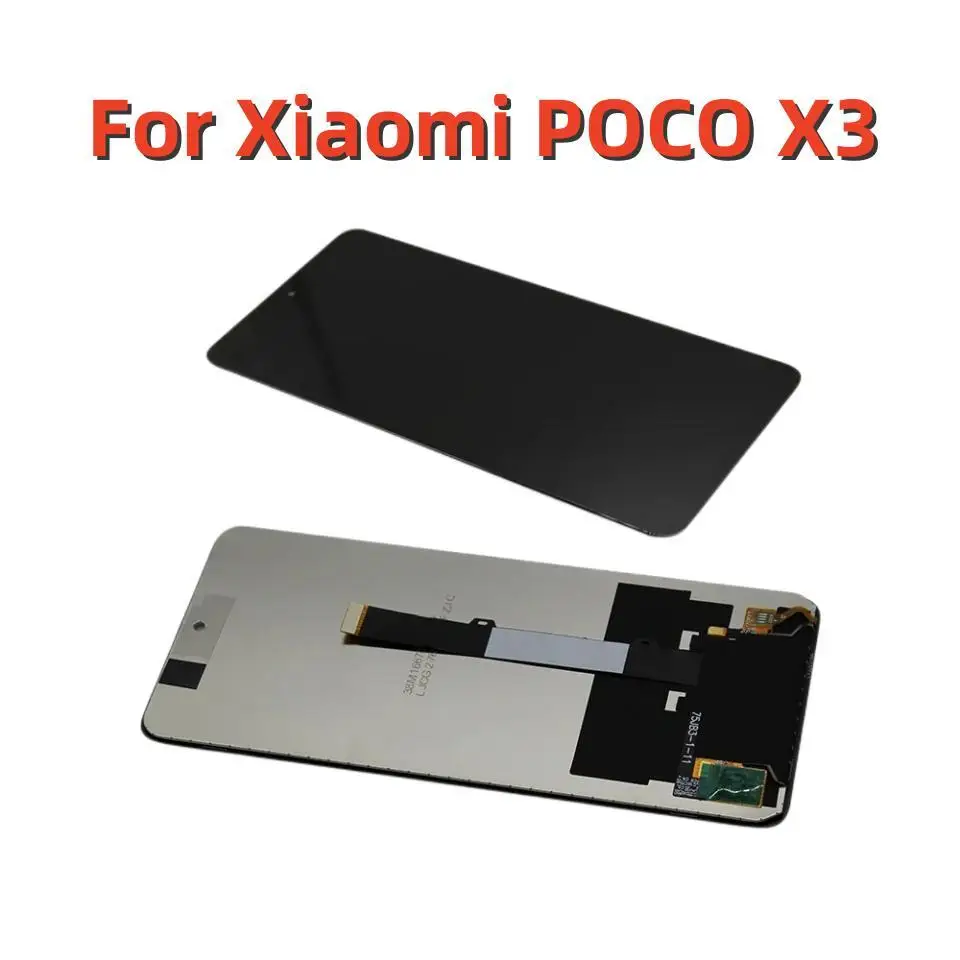 ЖК-дисплей для Xiaomi POCO X3, сенсорный экран, дигитайзер для POCOX3, ЖК-дисплей, запасные части
ЖК-дисплей для Xiaomi POCO X3, сенсорный экран, дигитайзер для POCOX3, ЖК-дисплей, запасные части