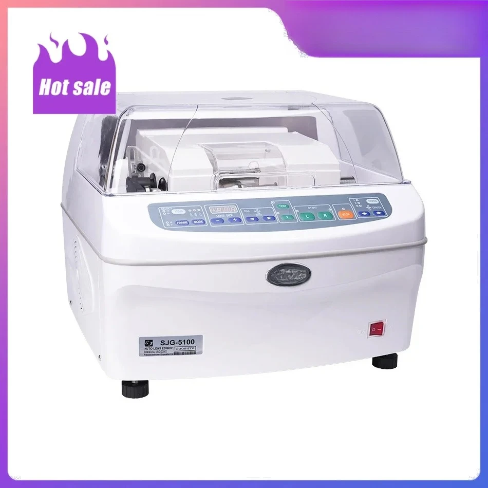 Nova SJG-5100 Auto Lens Edger Grinder Cutter Glass Polishing Machine Beveling for CR and Glasses
Nova SJG-5100 Auto Lens Edger Grinder Cutter Glass Polishing Machine Beveling for CR and Glasses