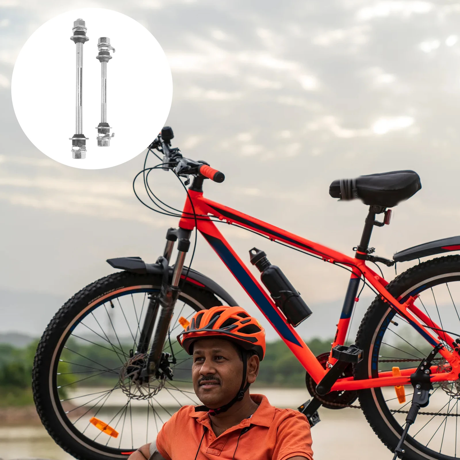 2Pcs Solid Shaft Drum Front Rear Bike Repair Tool Spindle Hub Axle Bikes Durable Lightweight Road Mountain Riding
2Pcs Solid Shaft Drum Front Rear Bike Repair Tool Spindle Hub Axle Bikes Durable Lightweight Road Mountain Riding
