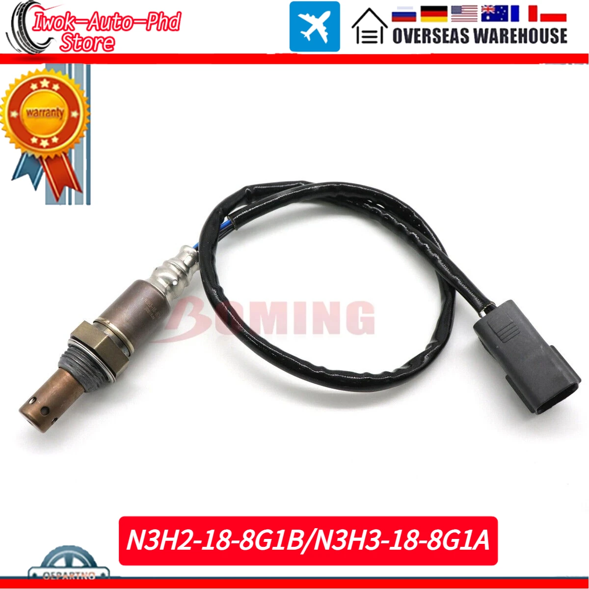 N3H2-18-8G1B N3H3-18-8G1A For Mazda RX-8 RX8 1.3L 2004-2008 250-54031 Upstream Air Fuel Ratio Sensor Lambda O2 Oxygen Sensor
N3H2-18-8G1B N3H3-18-8G1A For Mazda RX-8 RX8 1.3L 2004-2008 250-54031 Upstream Air Fuel Ratio Sensor Lambda O2 Oxygen Sensor