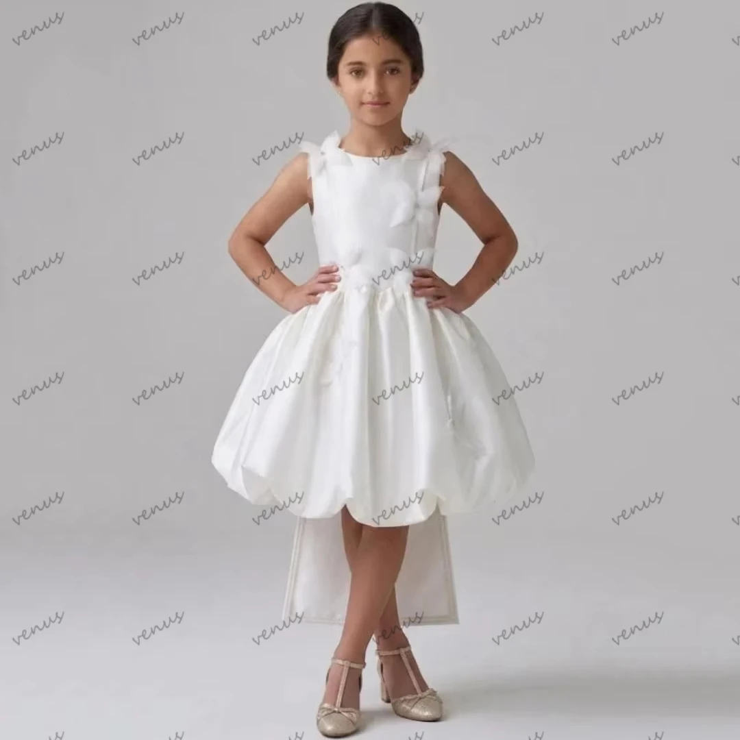 Simple Ball Flower Girl Dresses فساتين للمناسبات الخاصة Princess Birthday Dress Knee Length Customized Vestidos De Novia 2026
Simple Ball Flower Girl Dresses فساتين للمناسبات الخاصة Princess Birthday Dress Knee Length Customized Vestidos De Novia 2026
