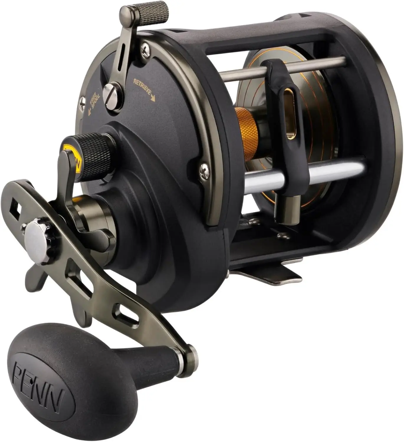 Level Wind Conventional Fishing Reel Fast Gear Access Side Plate
Level Wind Conventional Fishing Reel Fast Gear Access Side Plate