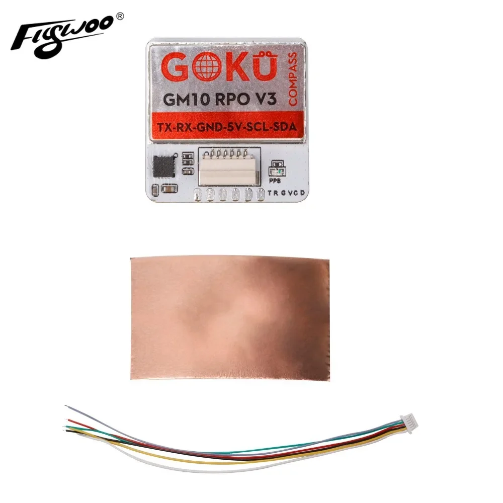 FLYWOO GOKU GM10 Pro V3 GPS w/compass For FPV Racing FreeStyle Drones Accessories RC
FLYWOO GOKU GM10 Pro V3 GPS w/compass For FPV Racing FreeStyle Drones Accessories RC