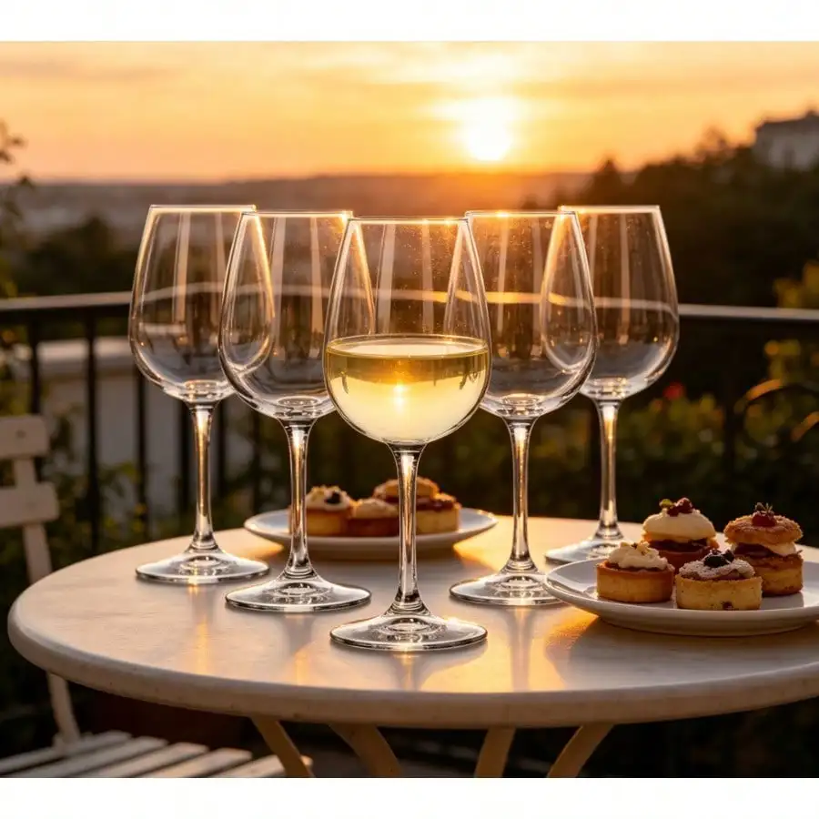 4 Pack 12.75 Oz Alto Wine Glasses, Classic Clear Stemmed Wine Glass Set, Premium Durable Glassware For Everyday Dining, Party, Wedding & Home Bar Use
4 Pack 12.75 Oz Alto Wine Glasses, Classic Clear Stemmed Wine Glass Set, Premium Durable Glassware For Everyday Dining, Party, Wedding & Home Bar Use