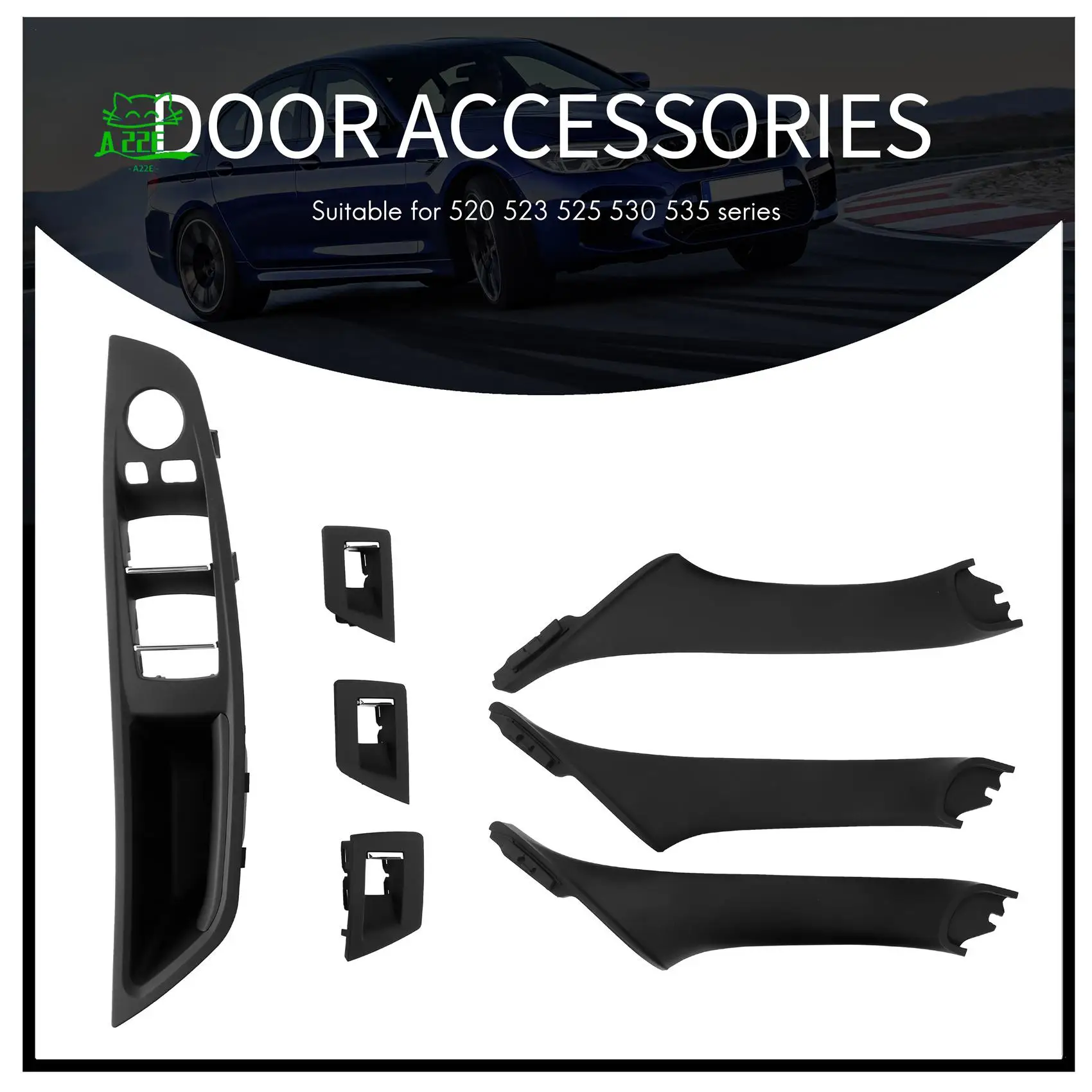 A22E-Left Hand Drive For Bmw 5 Serie F10 F11 520 525 Car Interior Door Handle Inner Door Panel Pull Trim Cover
A22E-Left Hand Drive For Bmw 5 Serie F10 F11 520 525 Car Interior Door Handle Inner Door Panel Pull Trim Cover